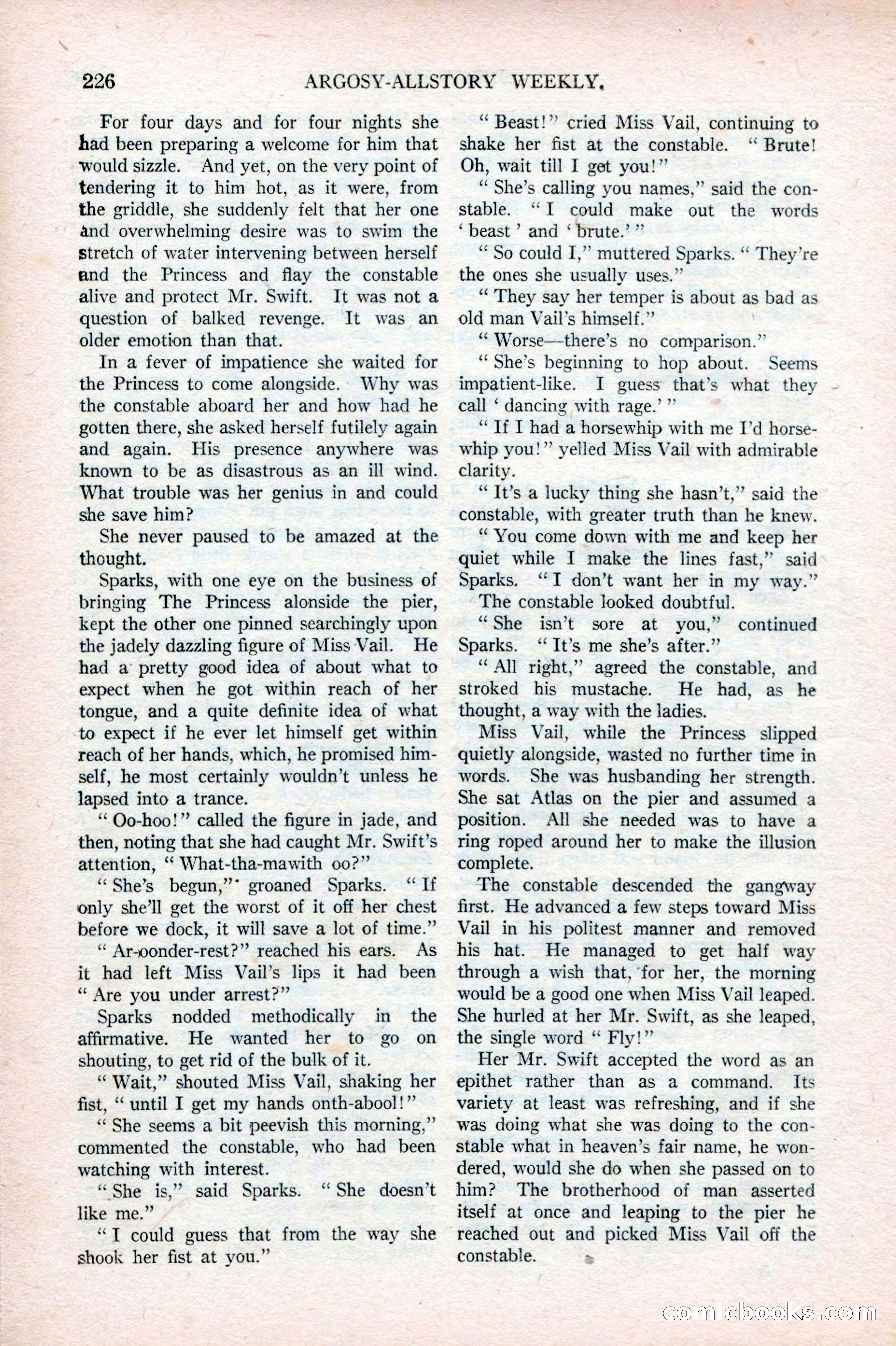 Argosy All-Story Weekly, May 17, 1924 — page 76 of 172