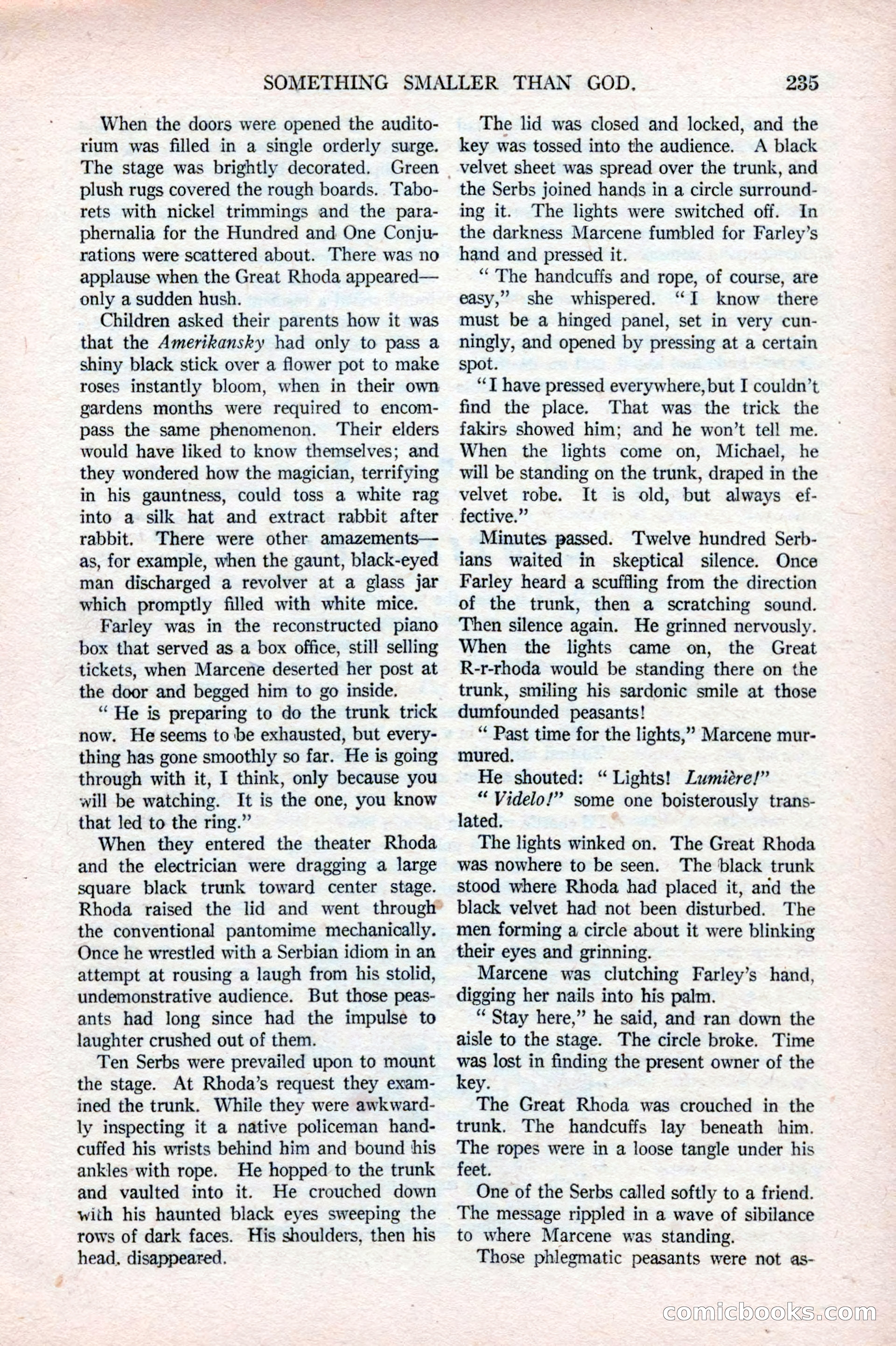 Argosy All-Story Weekly, May 17, 1924 — page 85 of 172
