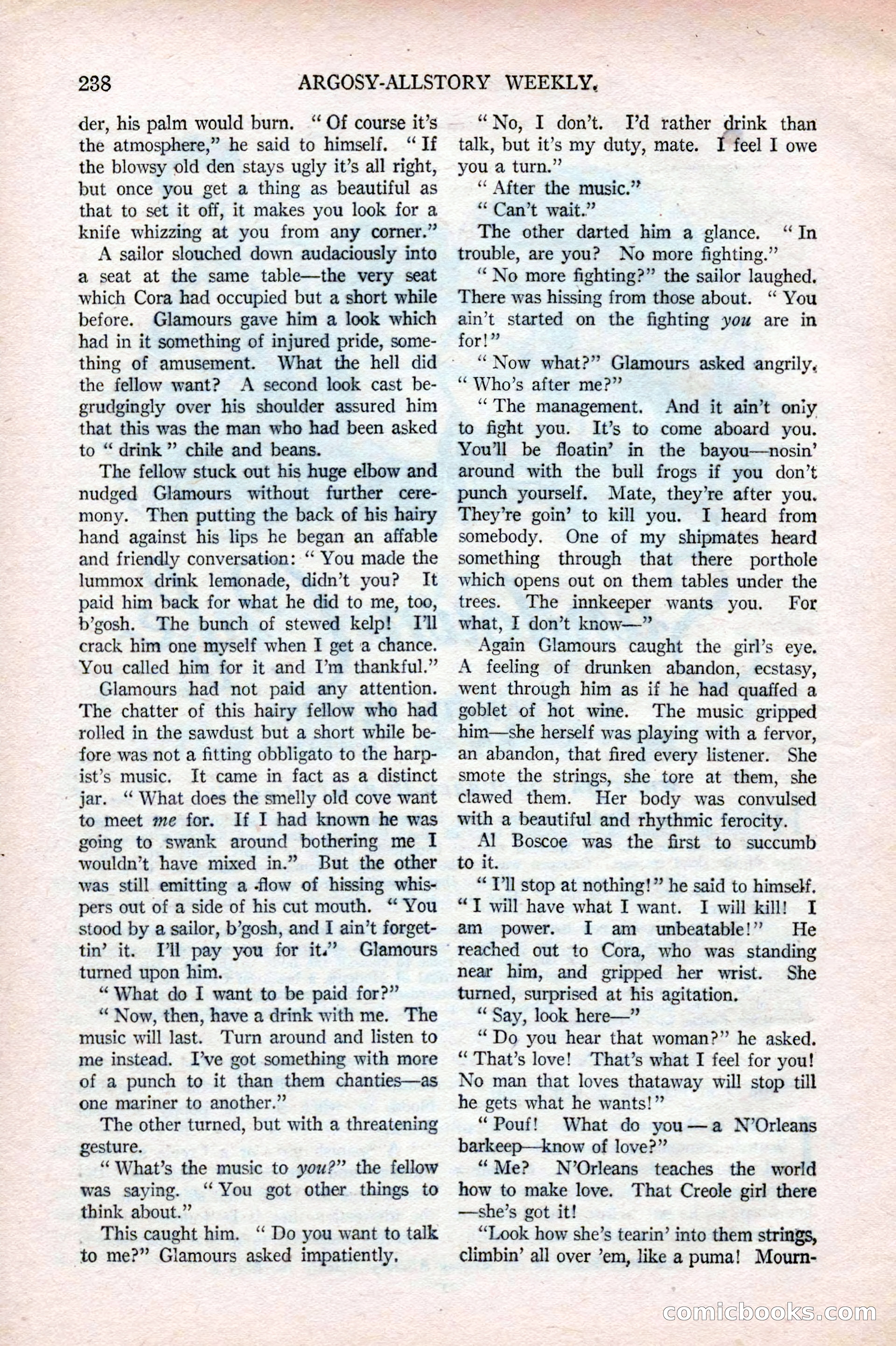 Argosy All-Story Weekly, May 17, 1924 — page 88 of 172