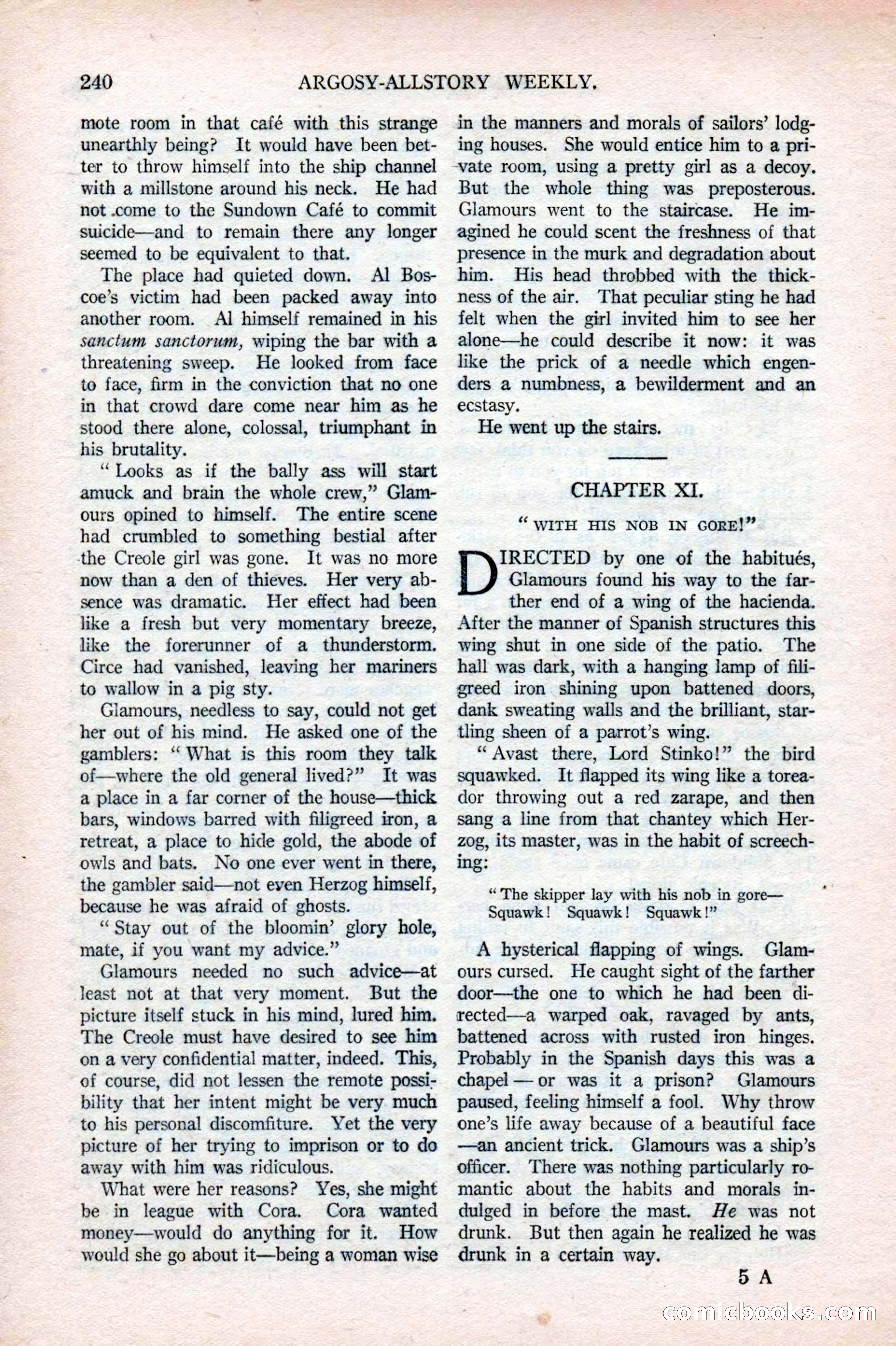Argosy All-Story Weekly, May 17, 1924 — page 90 of 172