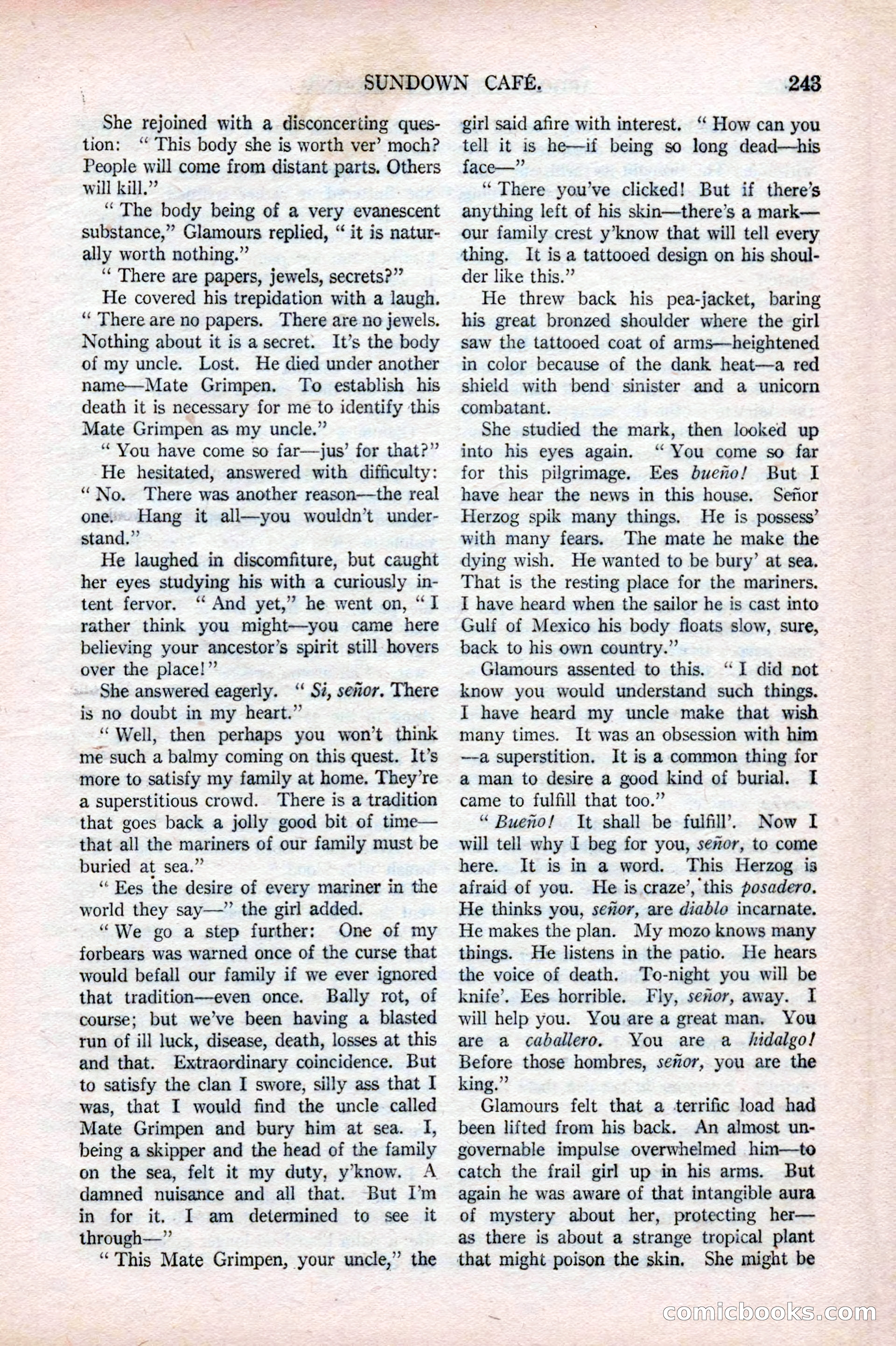 Argosy All-Story Weekly, May 17, 1924 — page 93 of 172