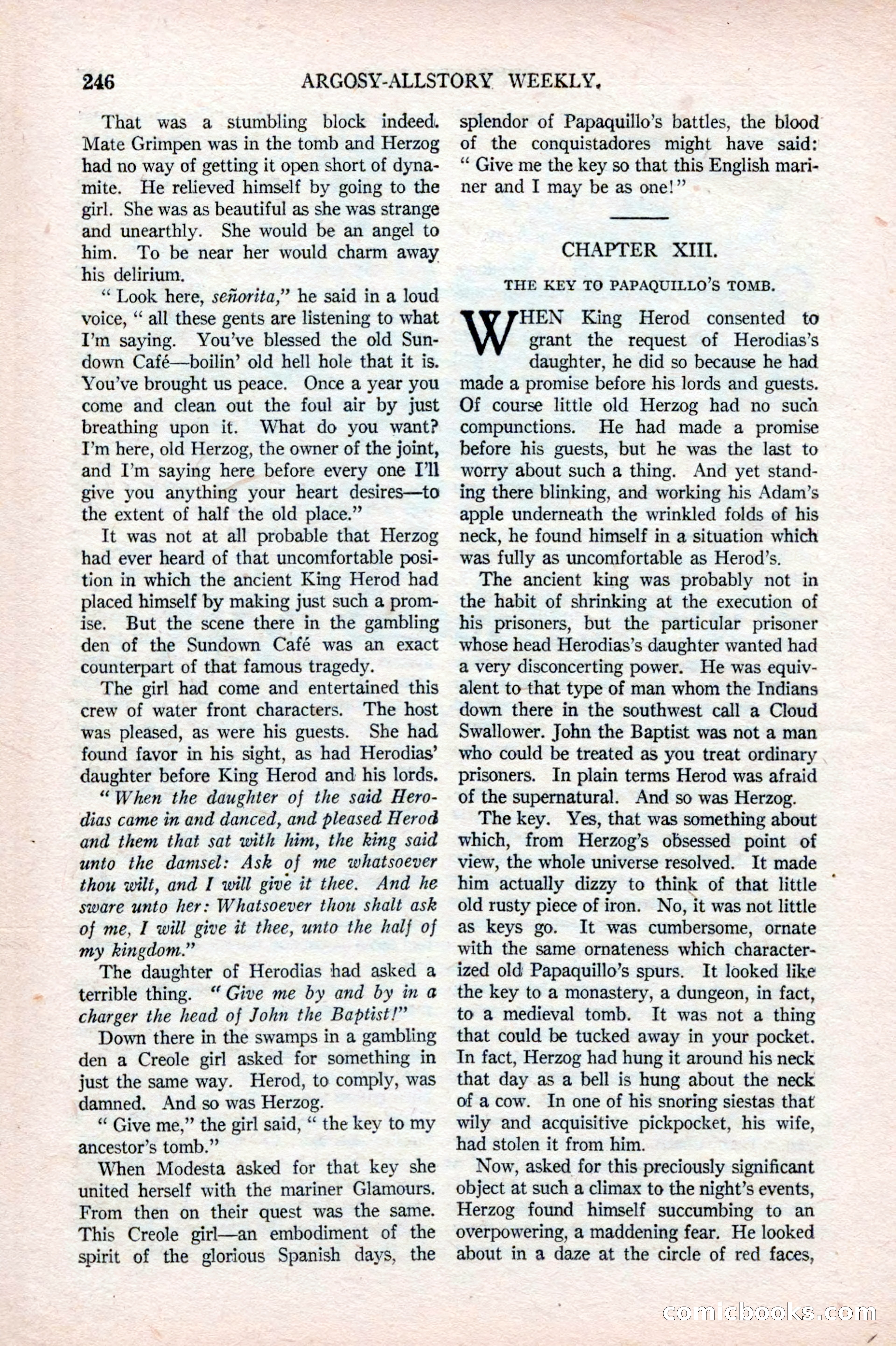 Argosy All-Story Weekly, May 17, 1924 — page 96 of 172