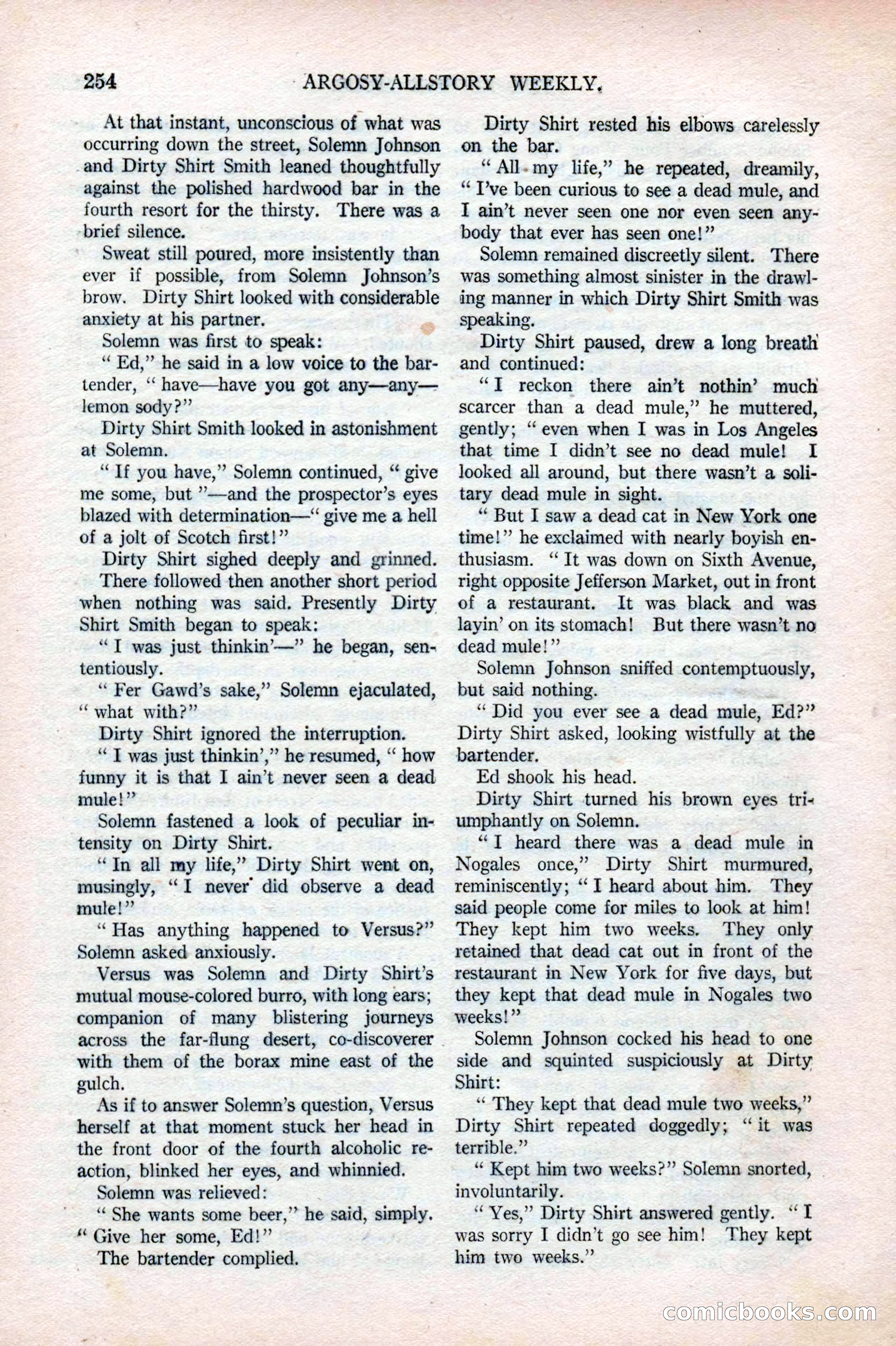 Argosy All-Story Weekly, May 17, 1924 — page 104 of 172