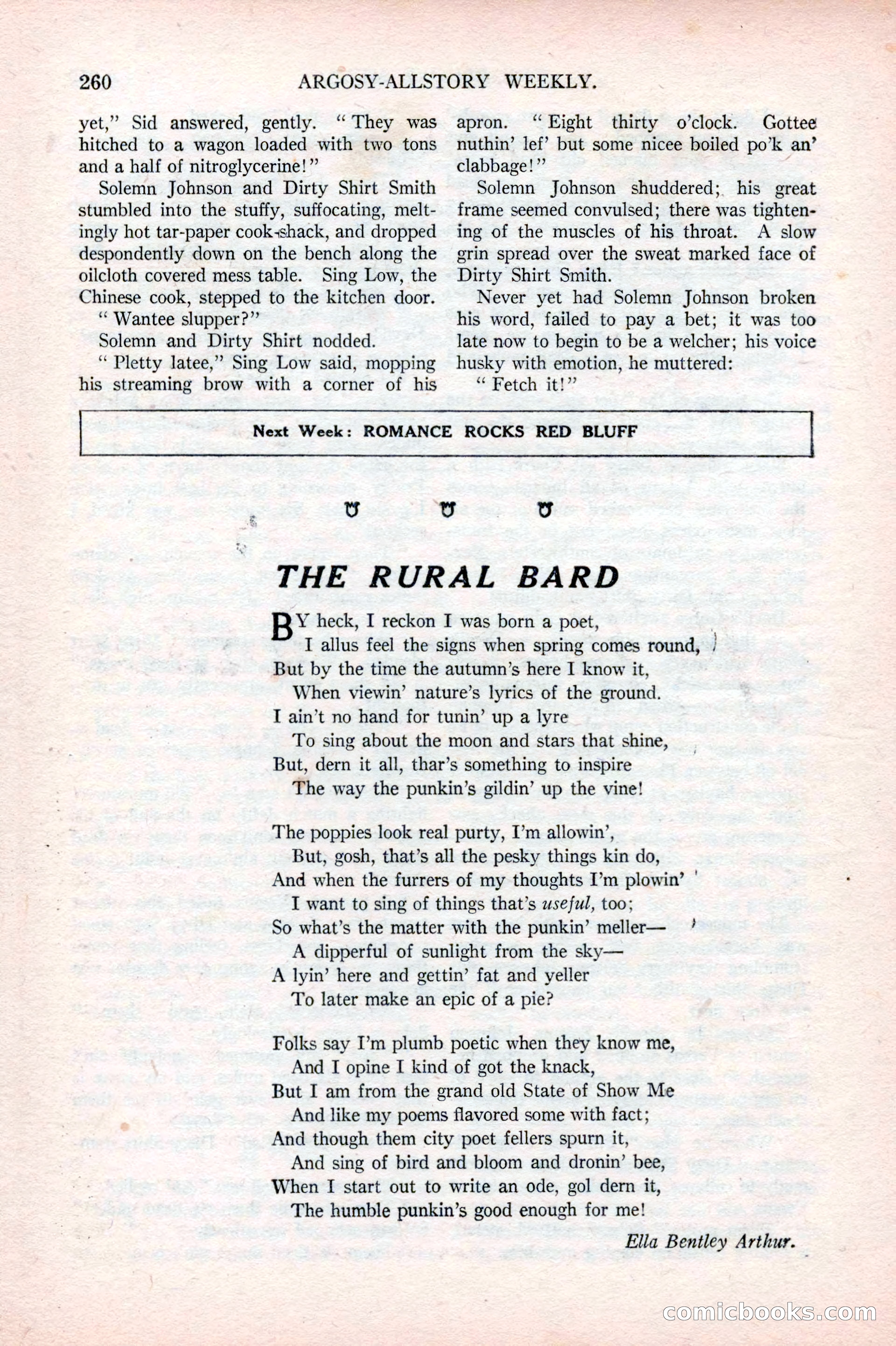 Argosy All-Story Weekly, May 17, 1924 — page 110 of 172