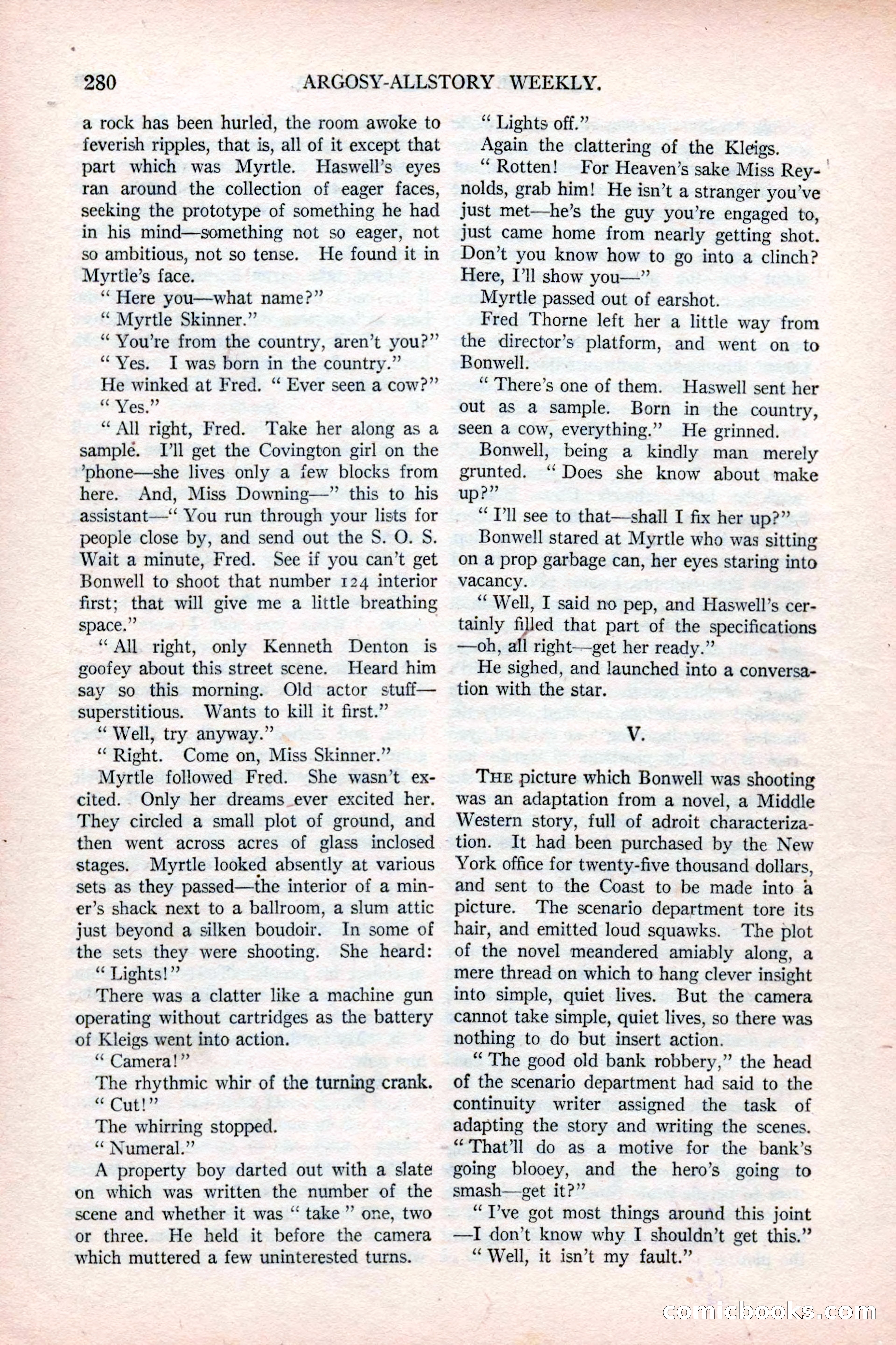 Argosy All-Story Weekly, May 17, 1924 — page 130 of 172