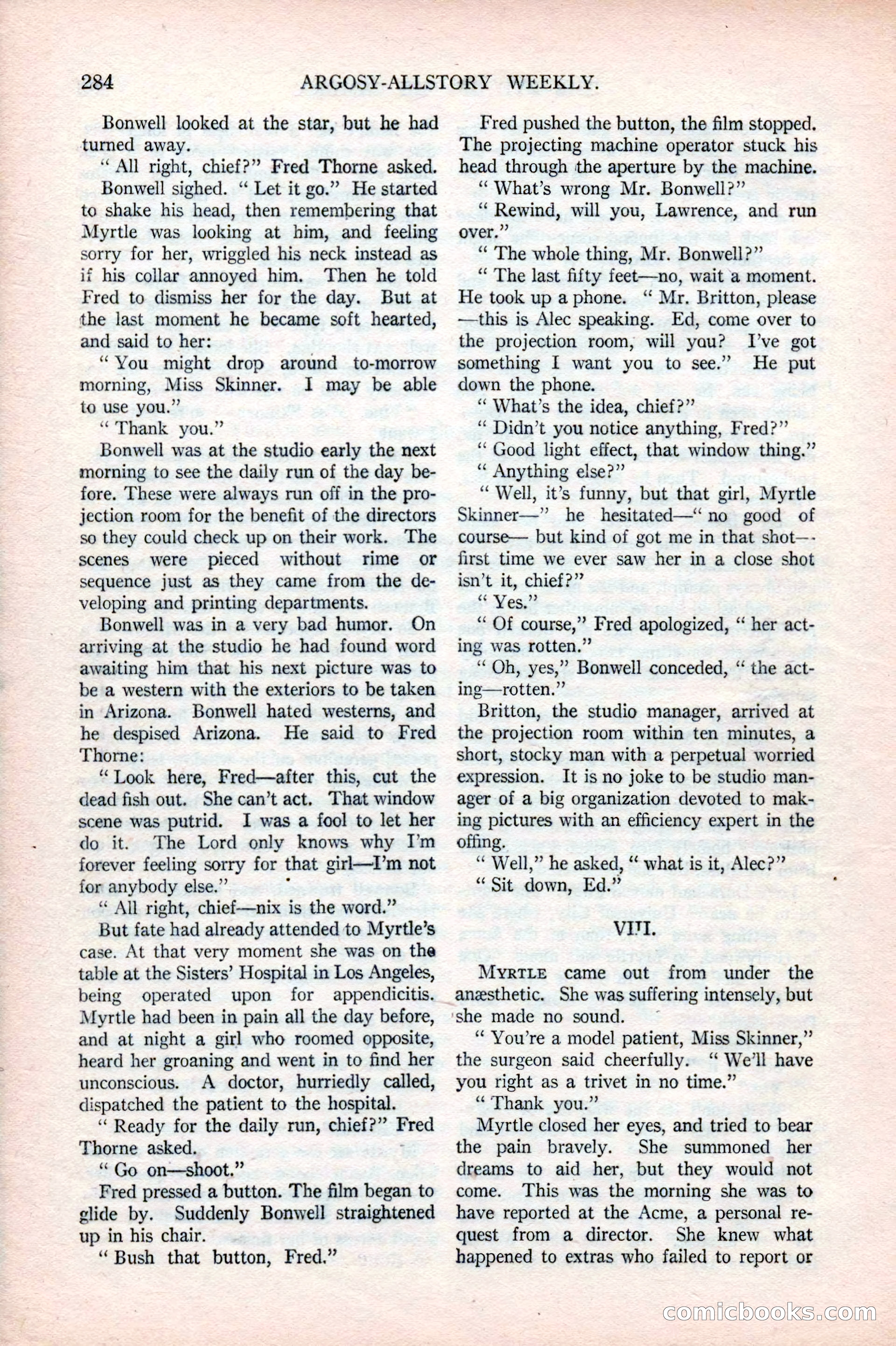 Argosy All-Story Weekly, May 17, 1924 — page 134 of 172