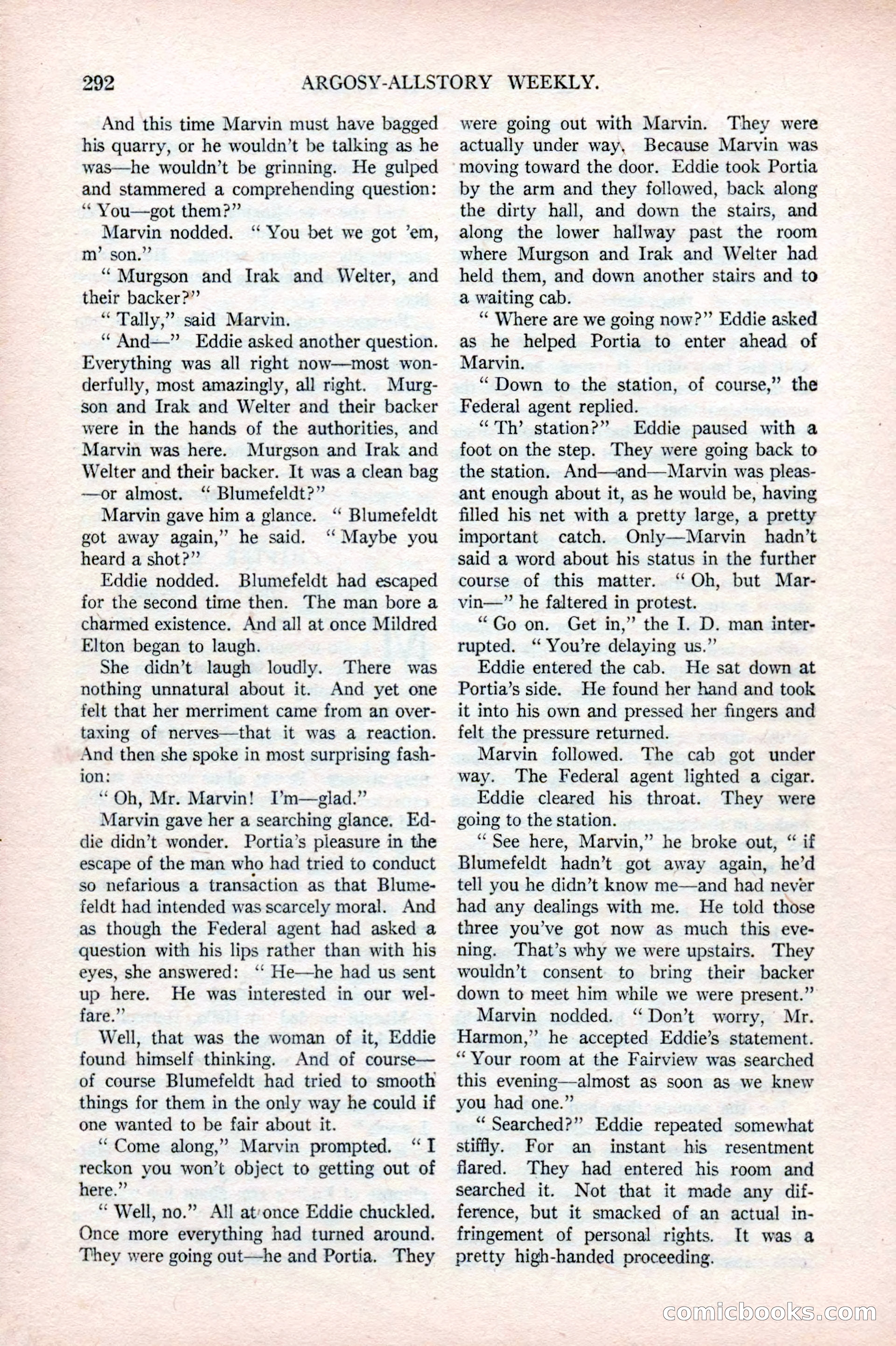Argosy All-Story Weekly, May 17, 1924 — page 142 of 172