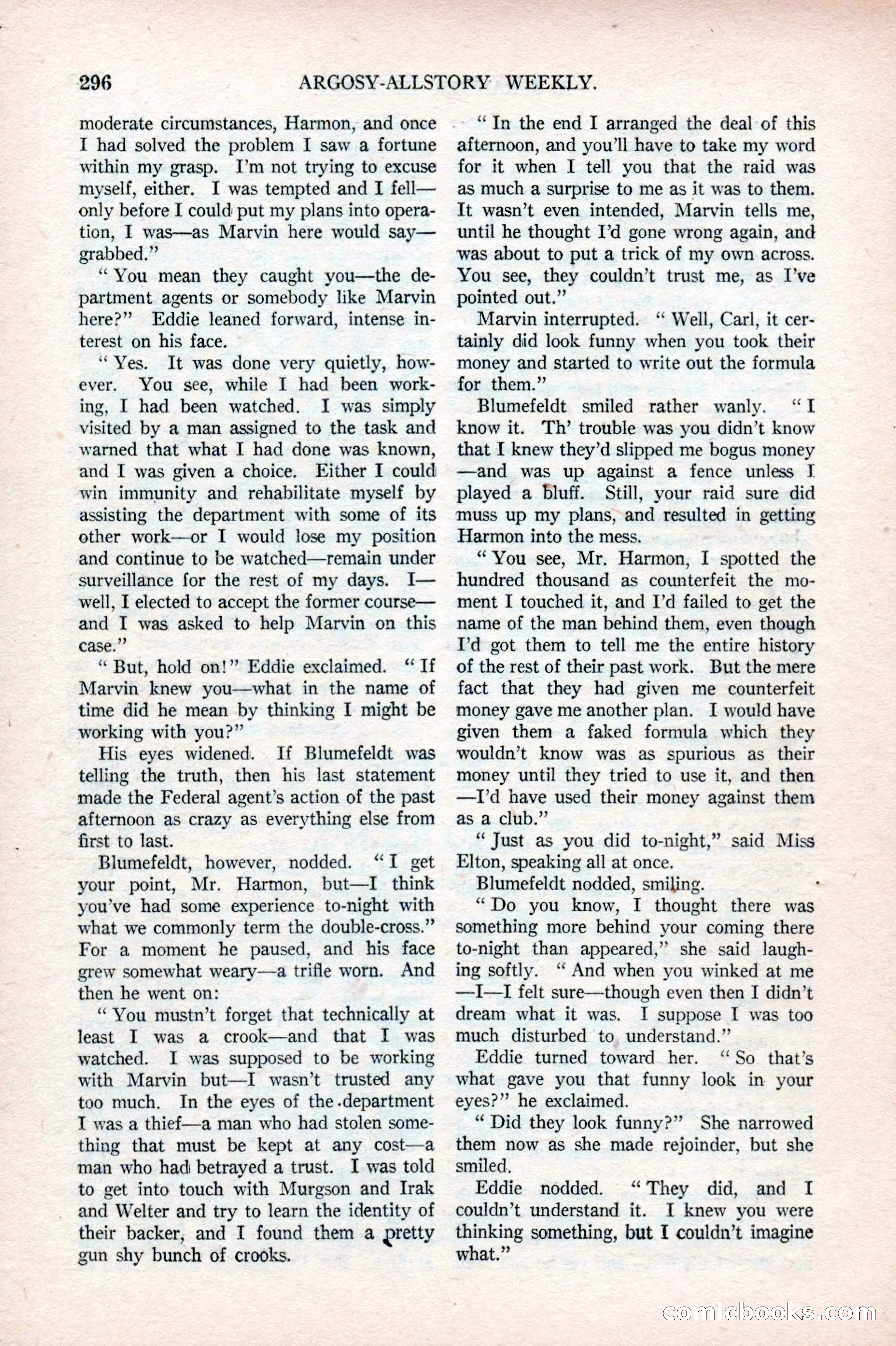 Argosy All-Story Weekly, May 17, 1924 — page 146 of 172