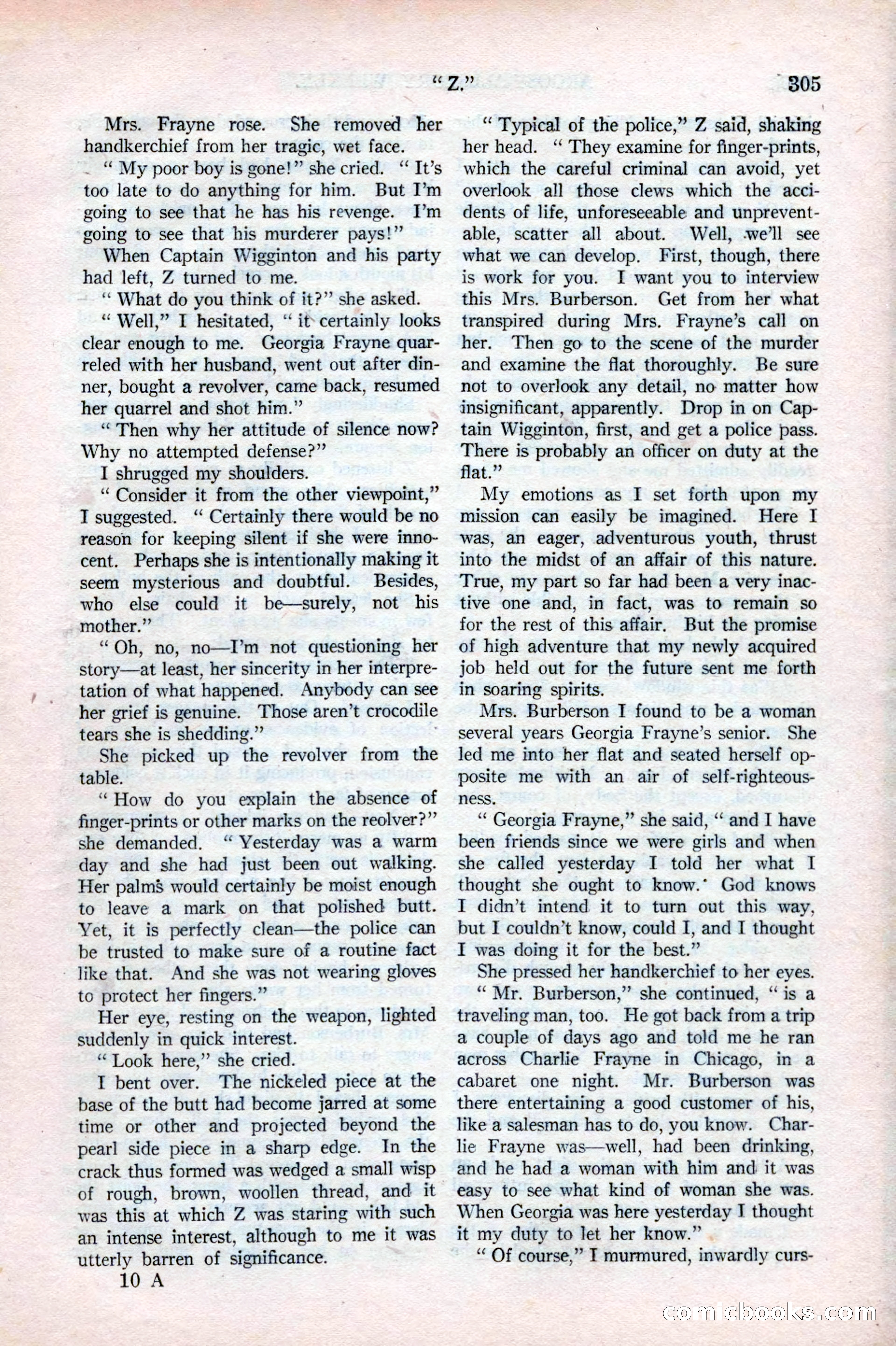 Argosy All-Story Weekly, May 17, 1924 — page 155 of 172
