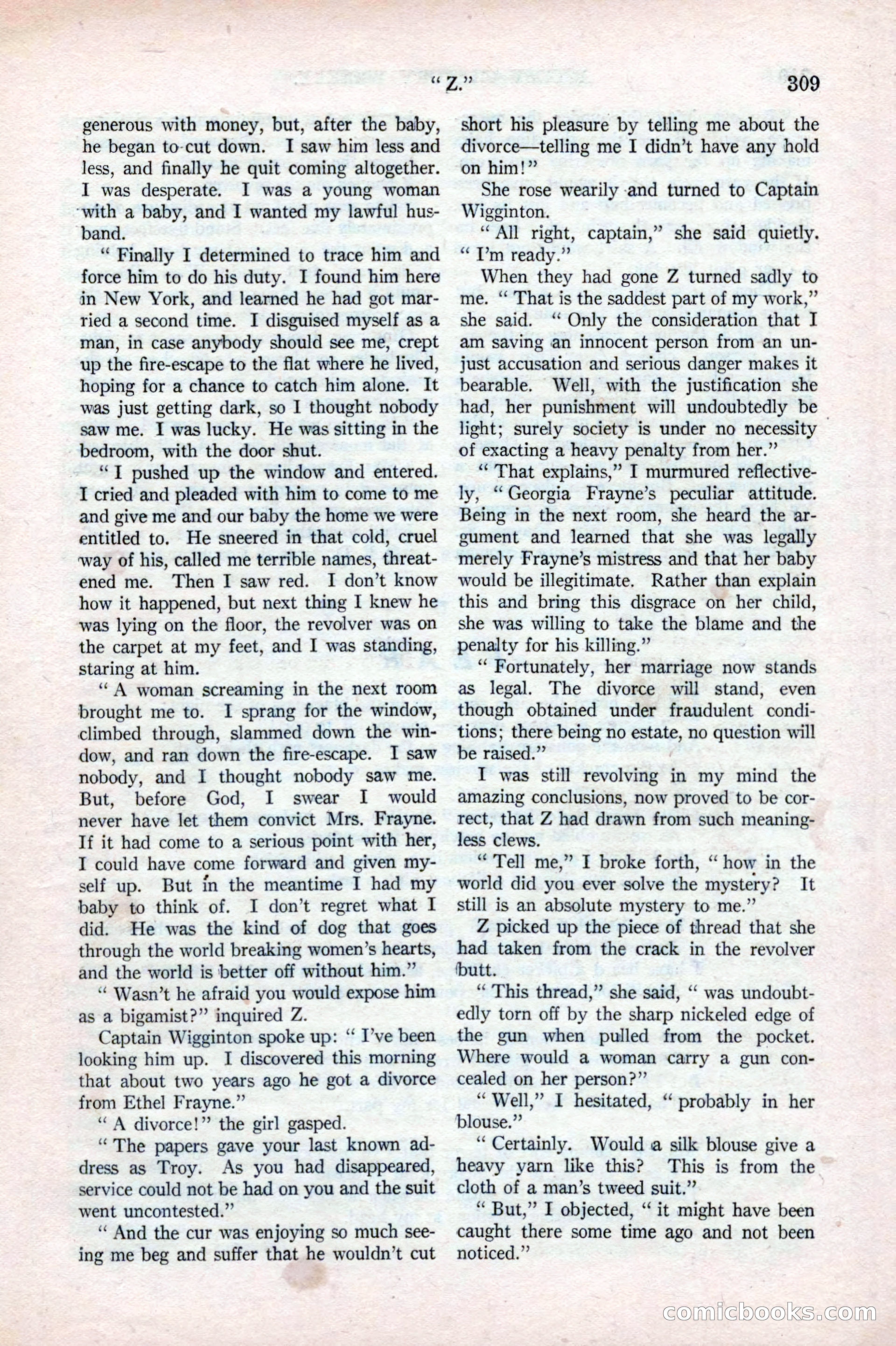 Argosy All-Story Weekly, May 17, 1924 — page 159 of 172
