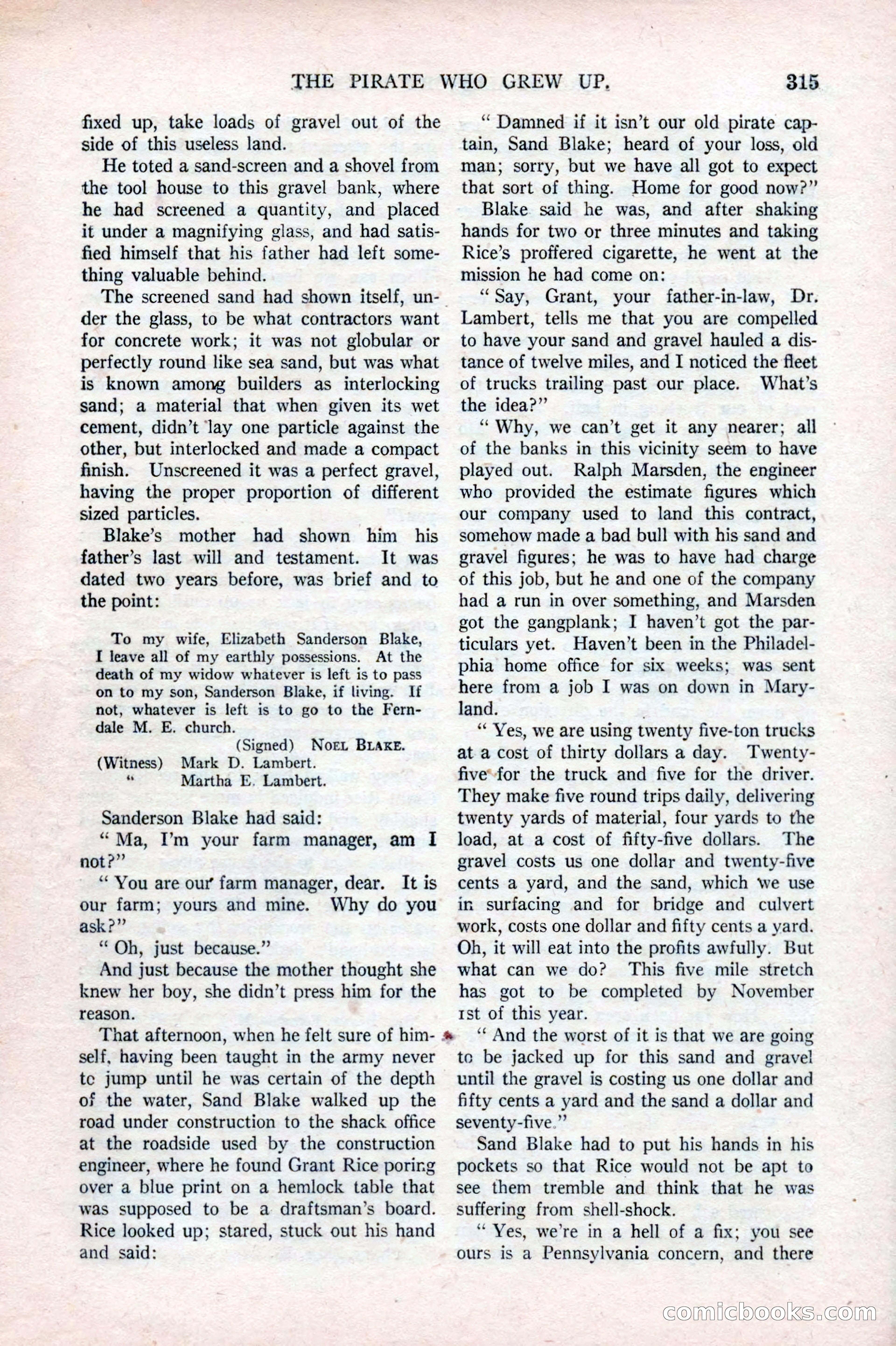 Argosy All-Story Weekly, May 17, 1924 — page 165 of 172