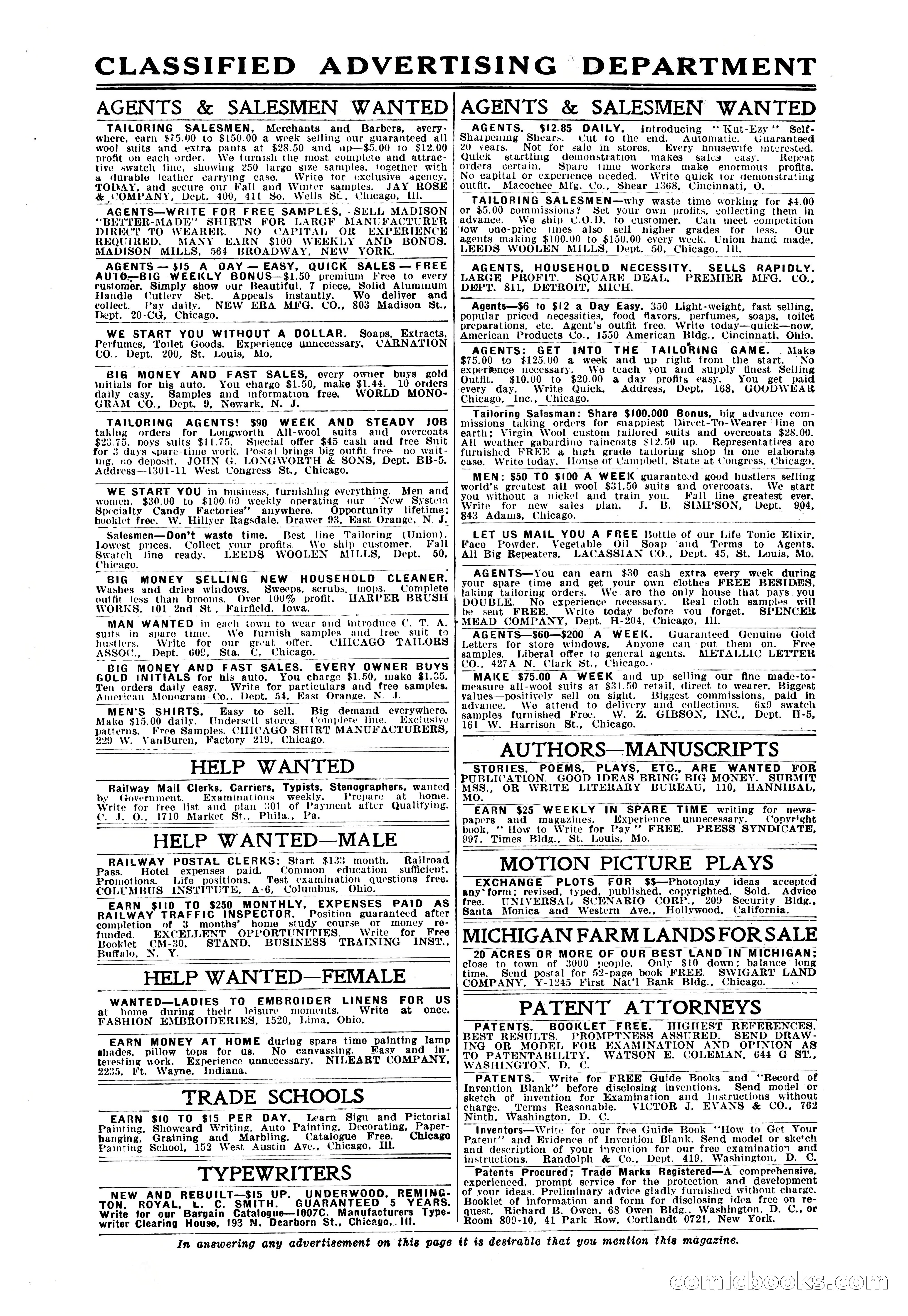 Argosy All-Story Weekly, August 9, 1924 — page 6 of 172