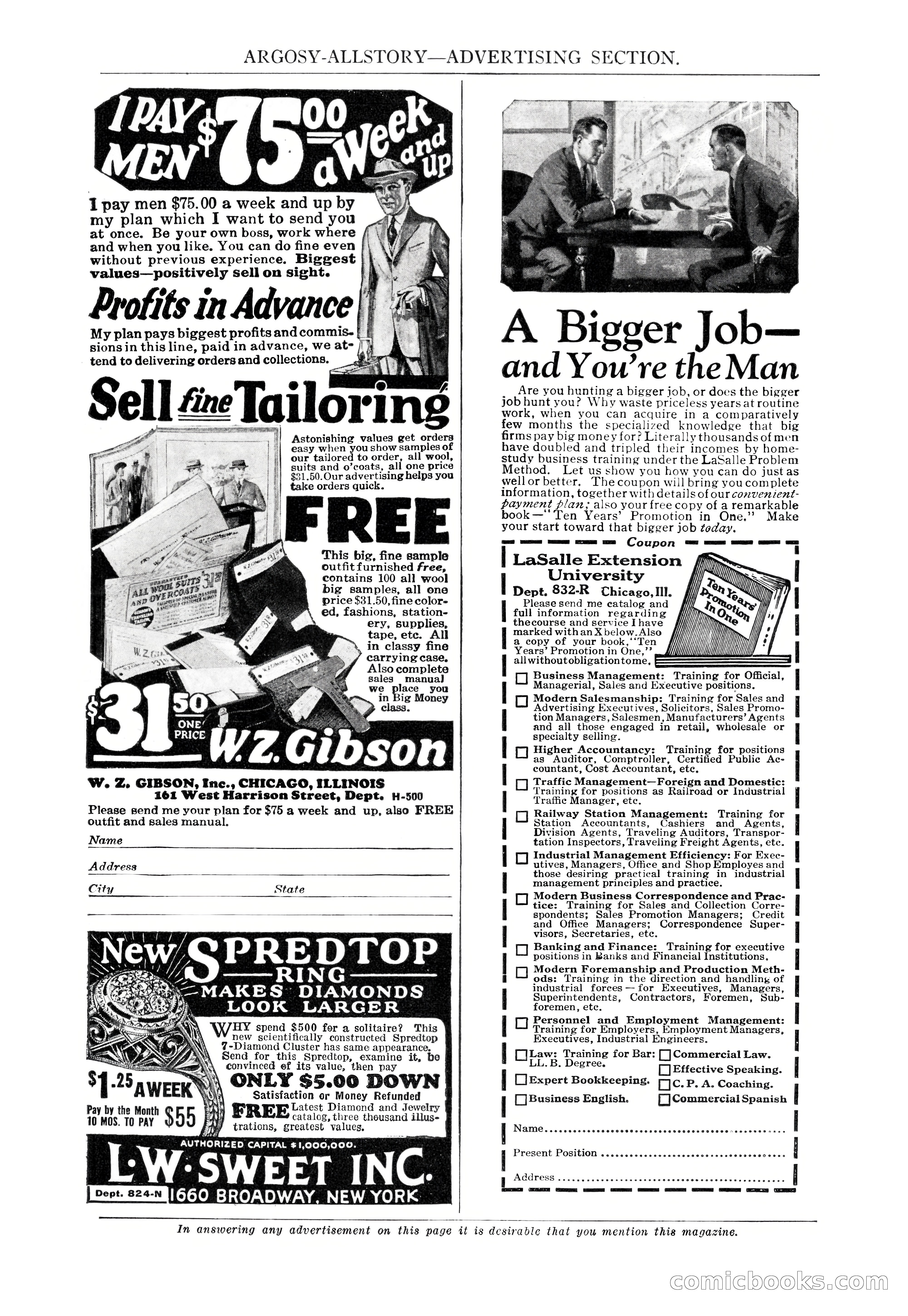 Argosy All-Story Weekly, August 9, 1924 — page 7 of 172