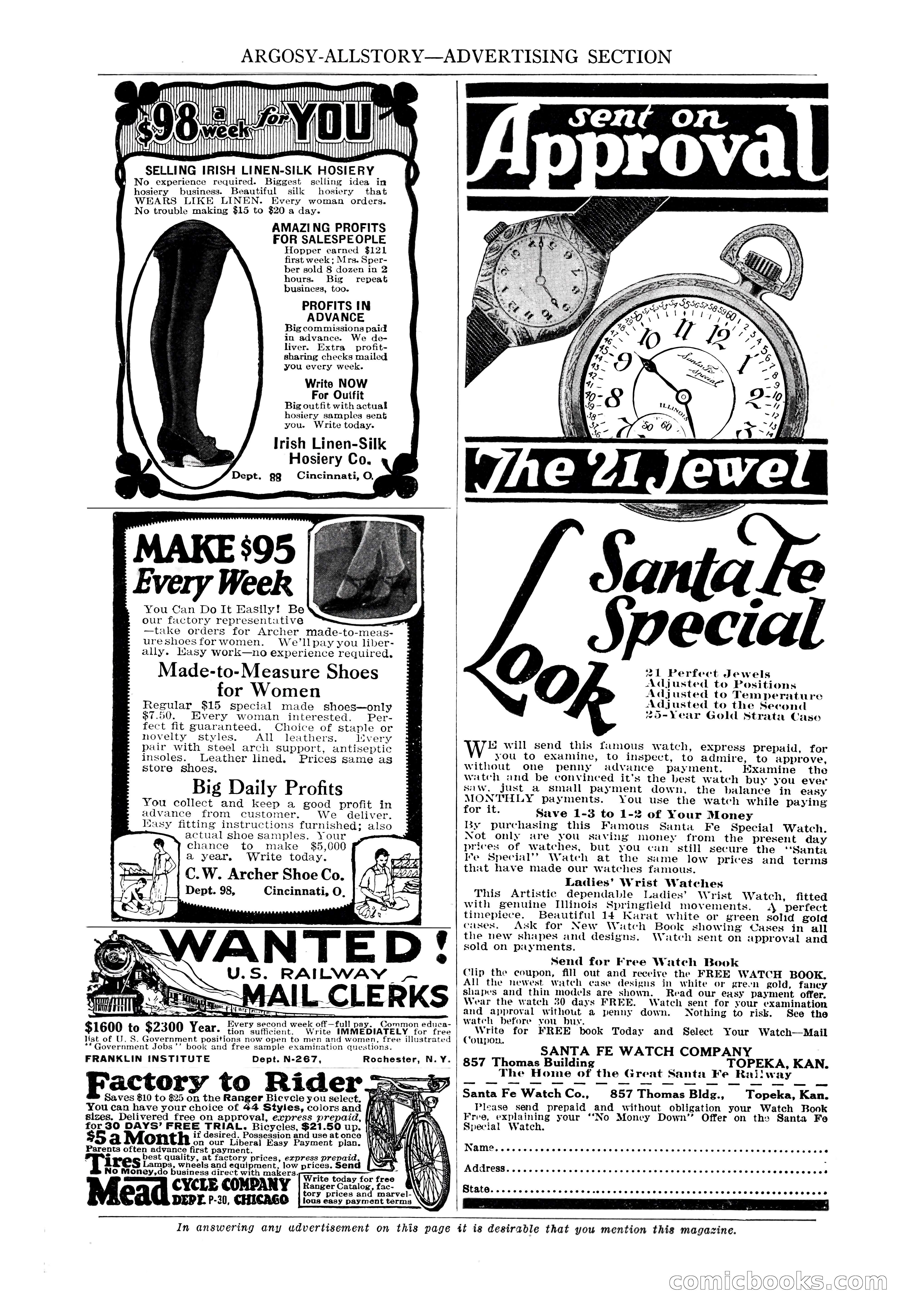 Argosy All-Story Weekly, August 9, 1924 — page 9 of 172