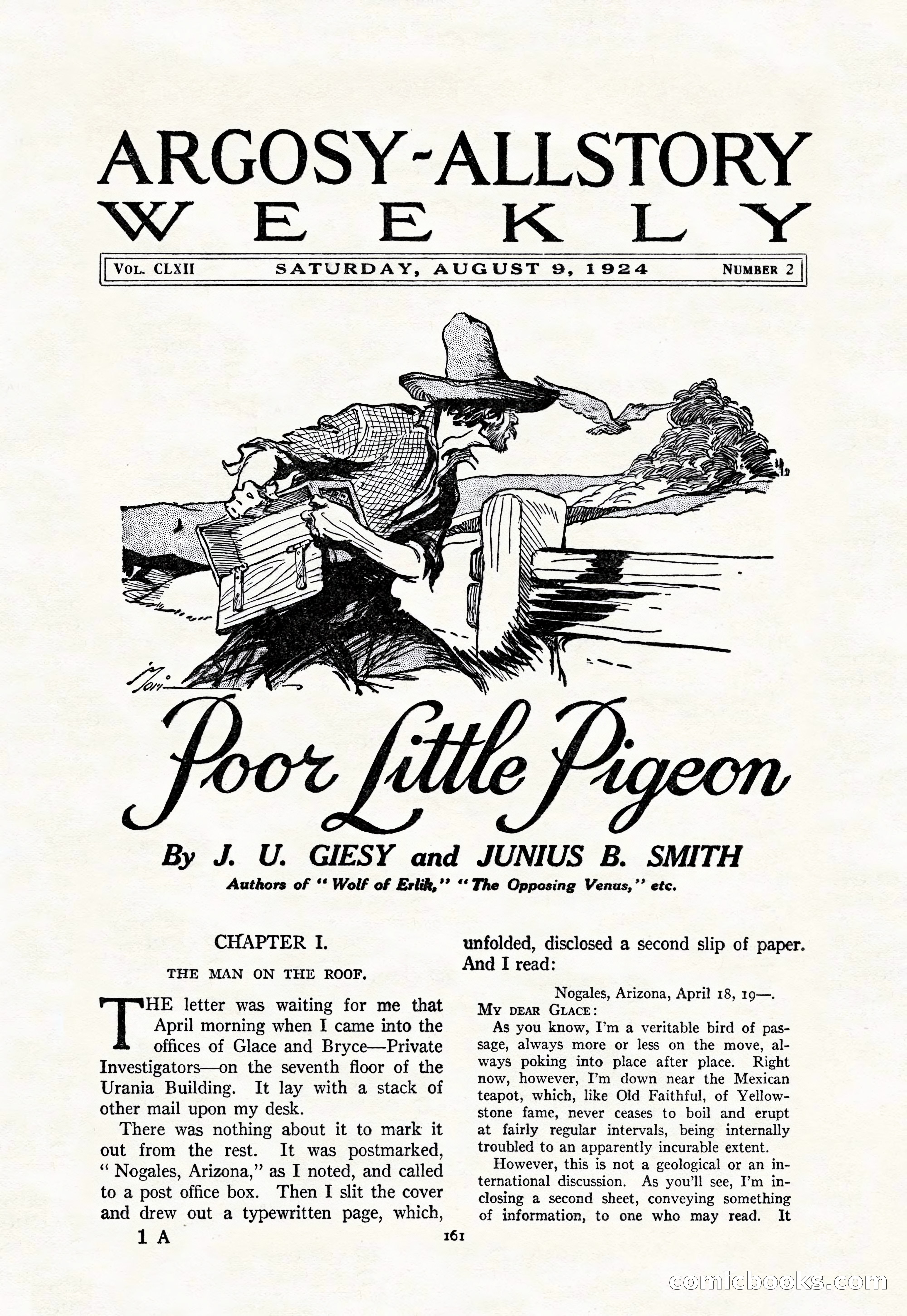 Argosy All-Story Weekly, August 9, 1924 — page 11 of 172