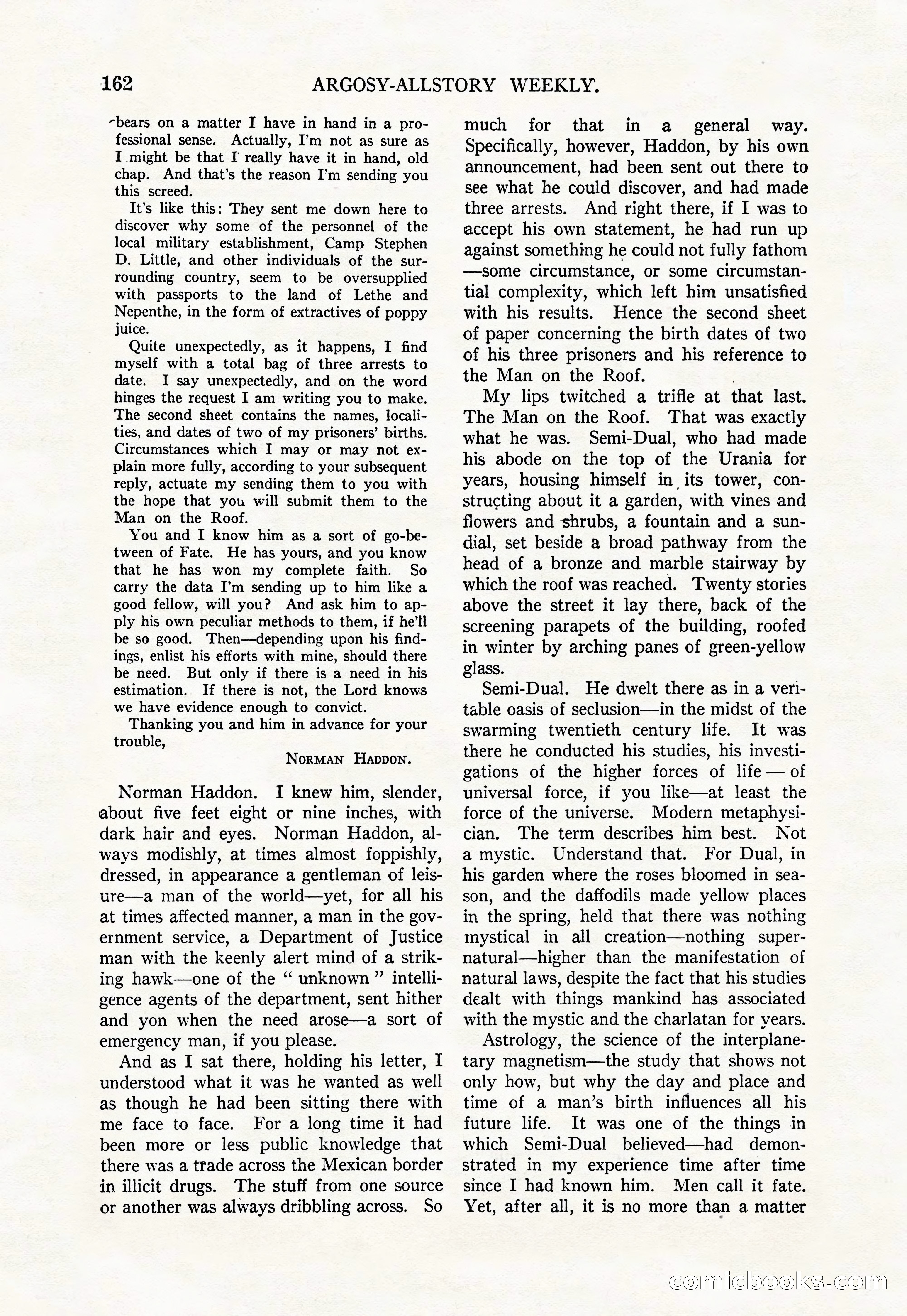 Argosy All-Story Weekly, August 9, 1924 — page 12 of 172