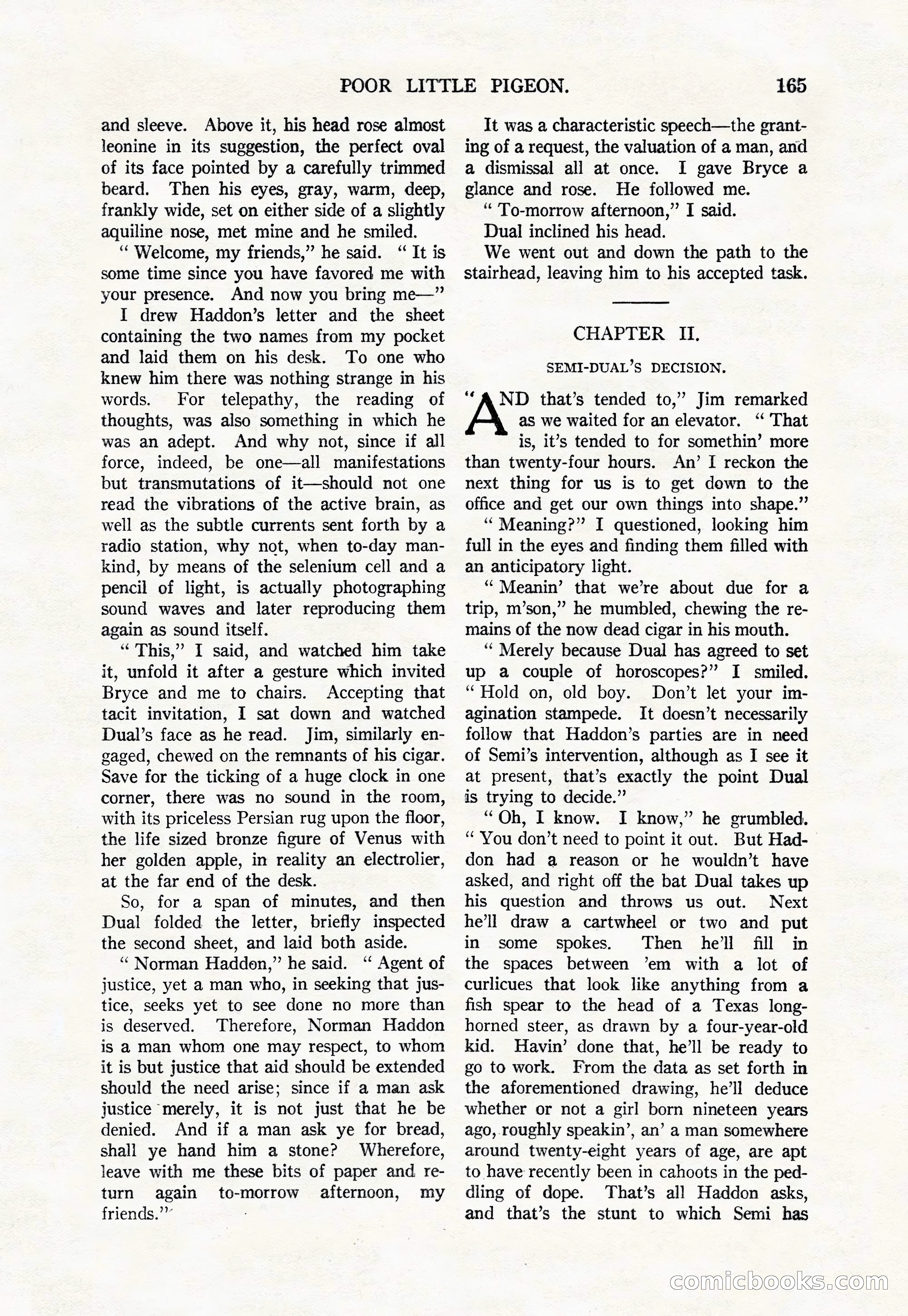 Argosy All-Story Weekly, August 9, 1924 — page 15 of 172