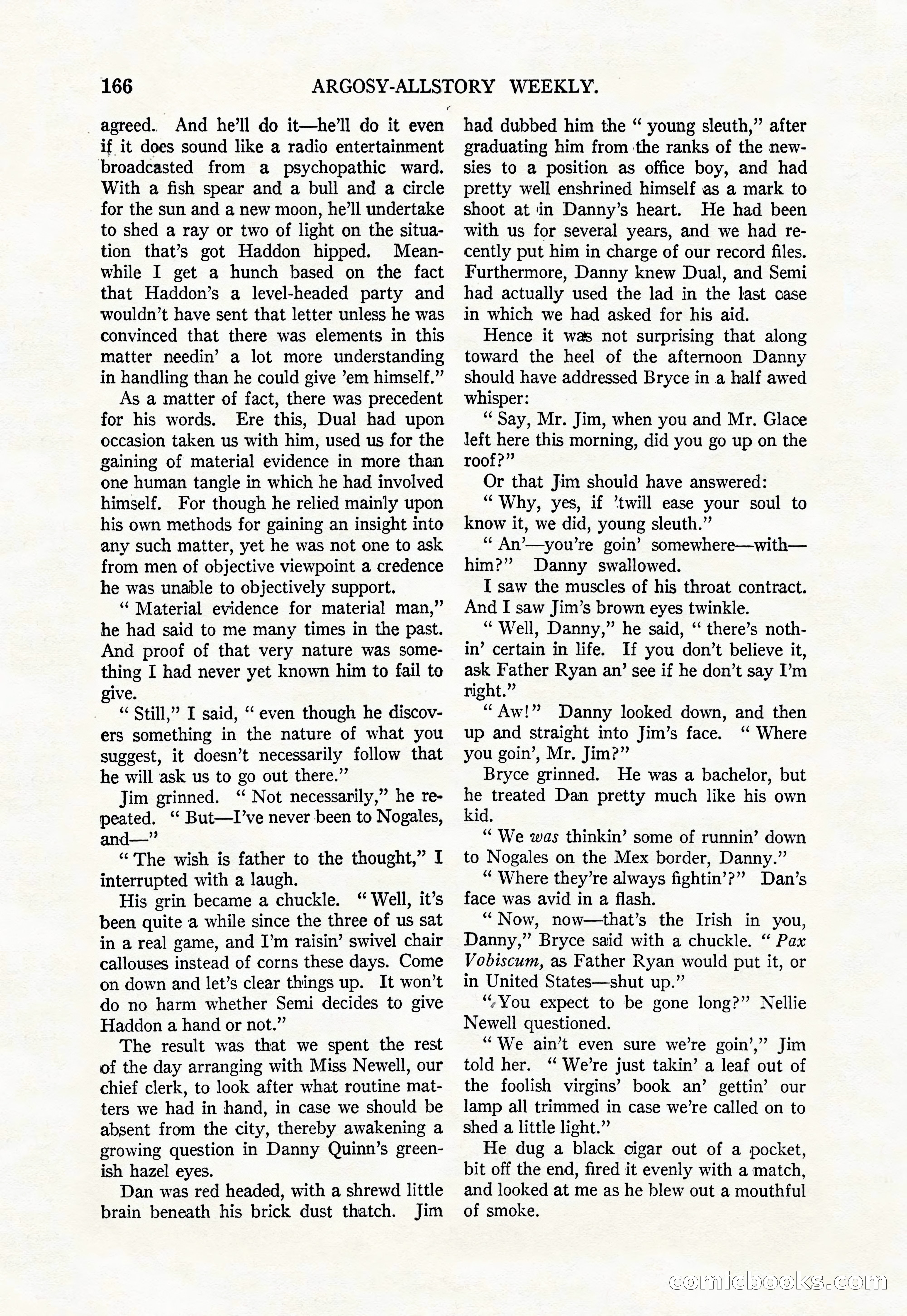 Argosy All-Story Weekly, August 9, 1924 — page 16 of 172