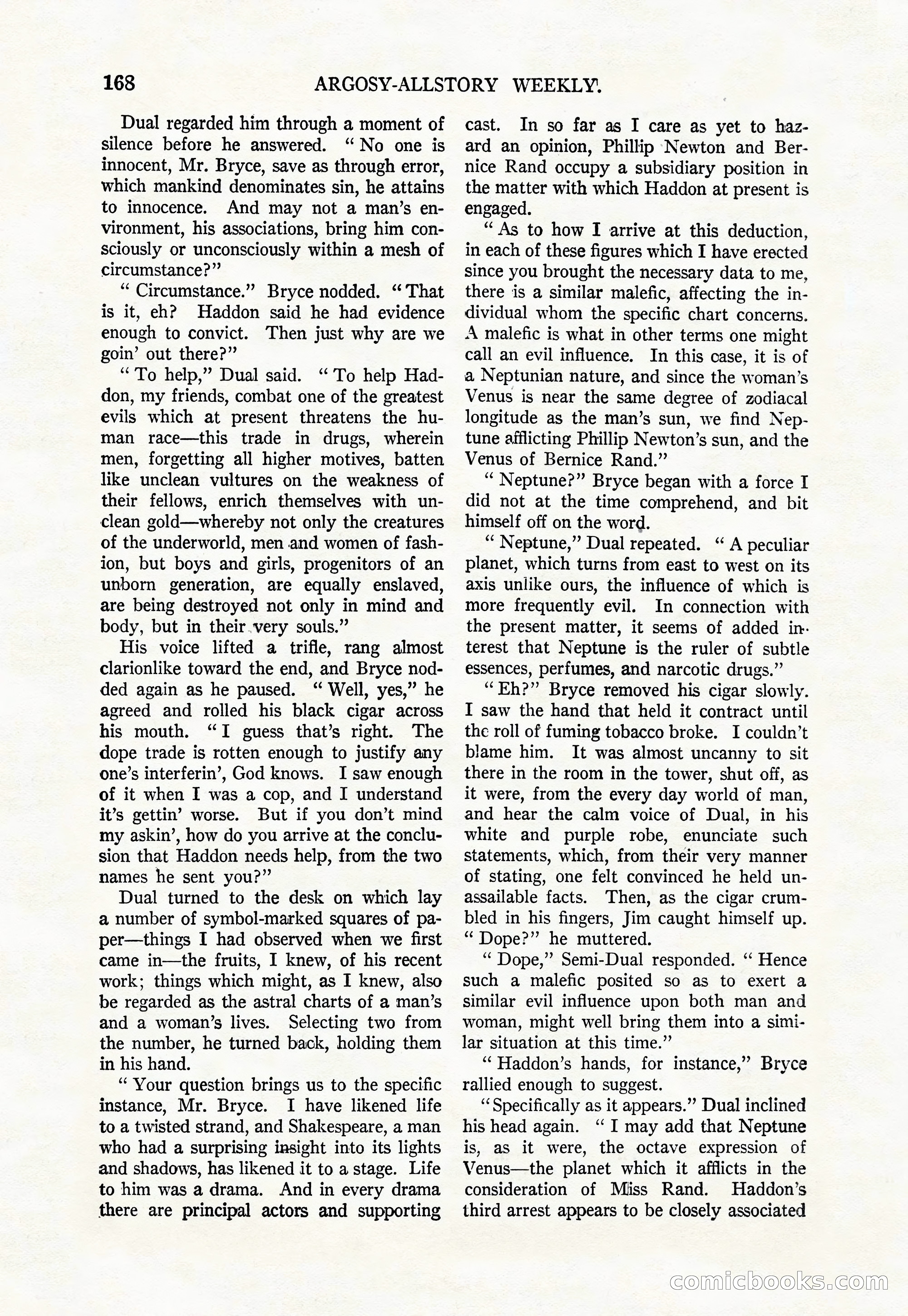 Argosy All-Story Weekly, August 9, 1924 — page 18 of 172