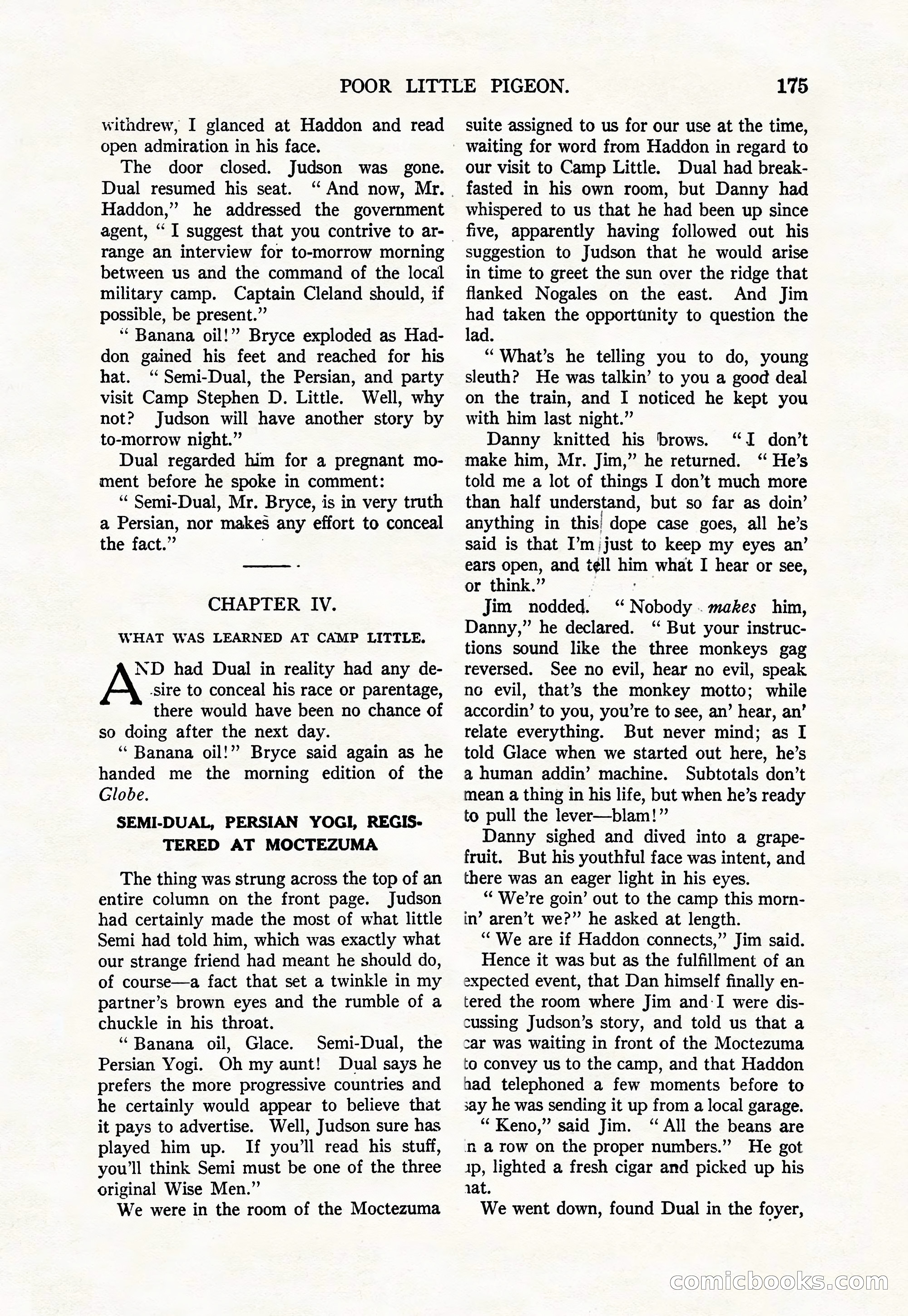 Argosy All-Story Weekly, August 9, 1924 — page 25 of 172