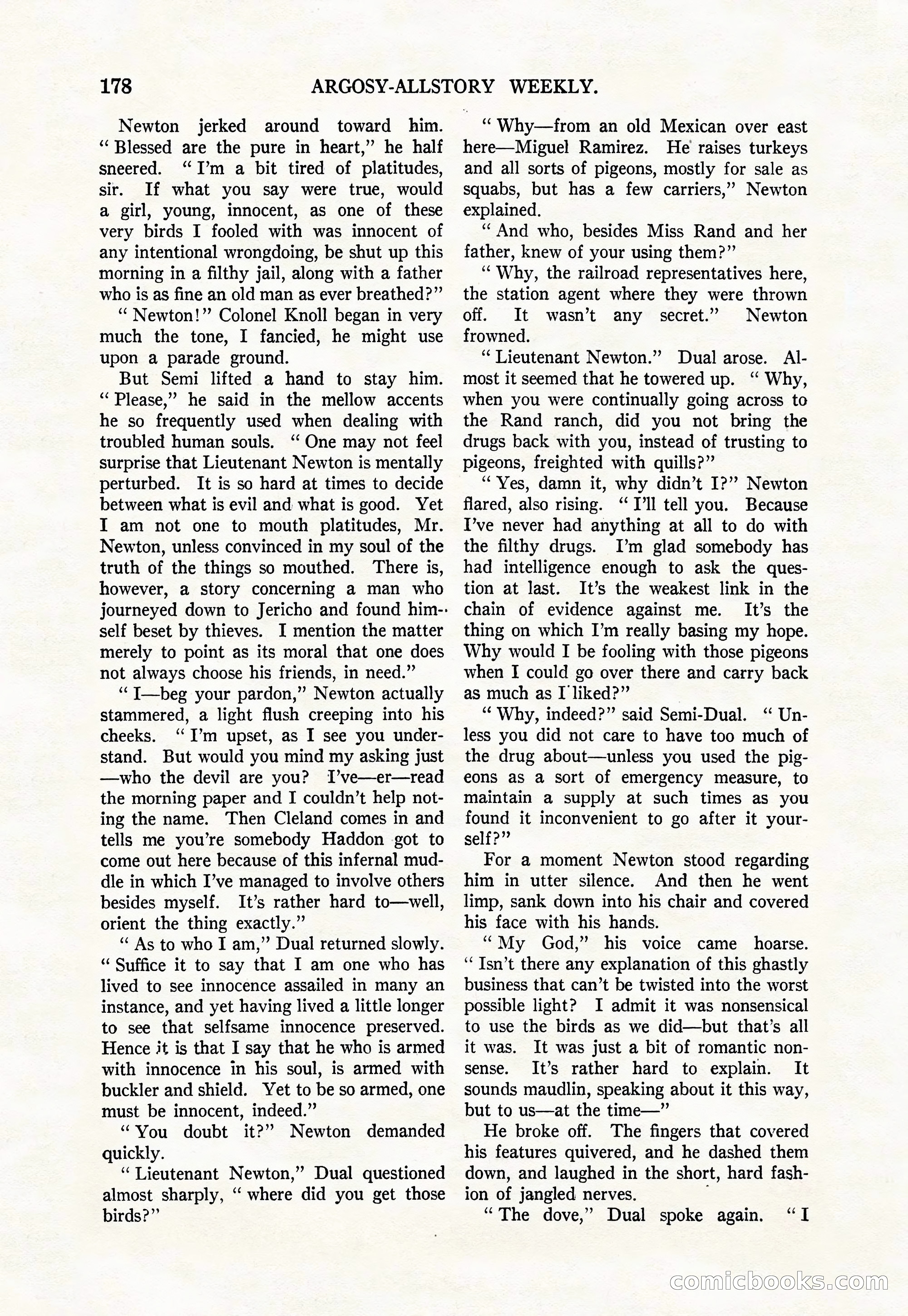 Argosy All-Story Weekly, August 9, 1924 — page 28 of 172