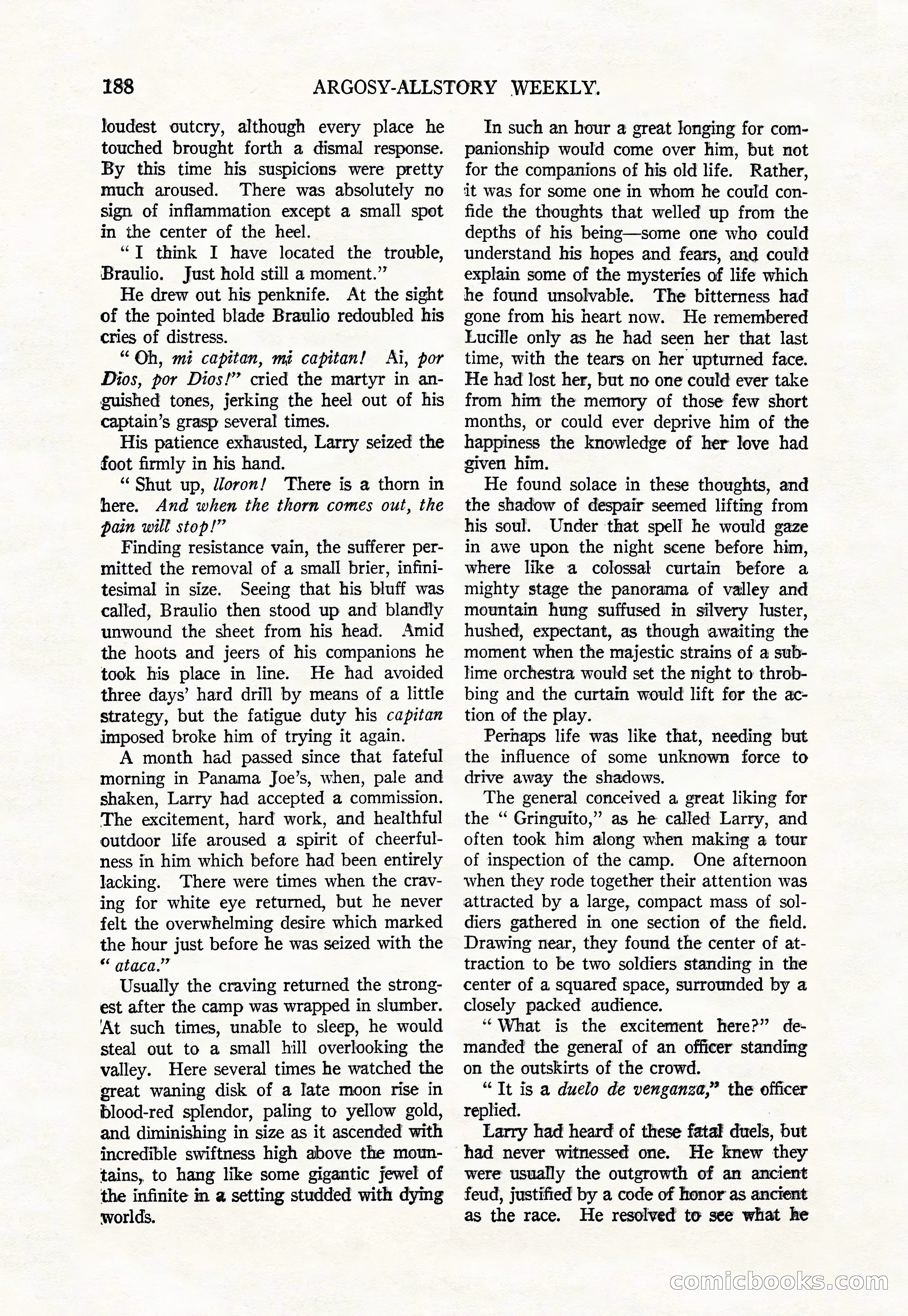 Argosy All-Story Weekly, August 9, 1924 — page 38 of 172