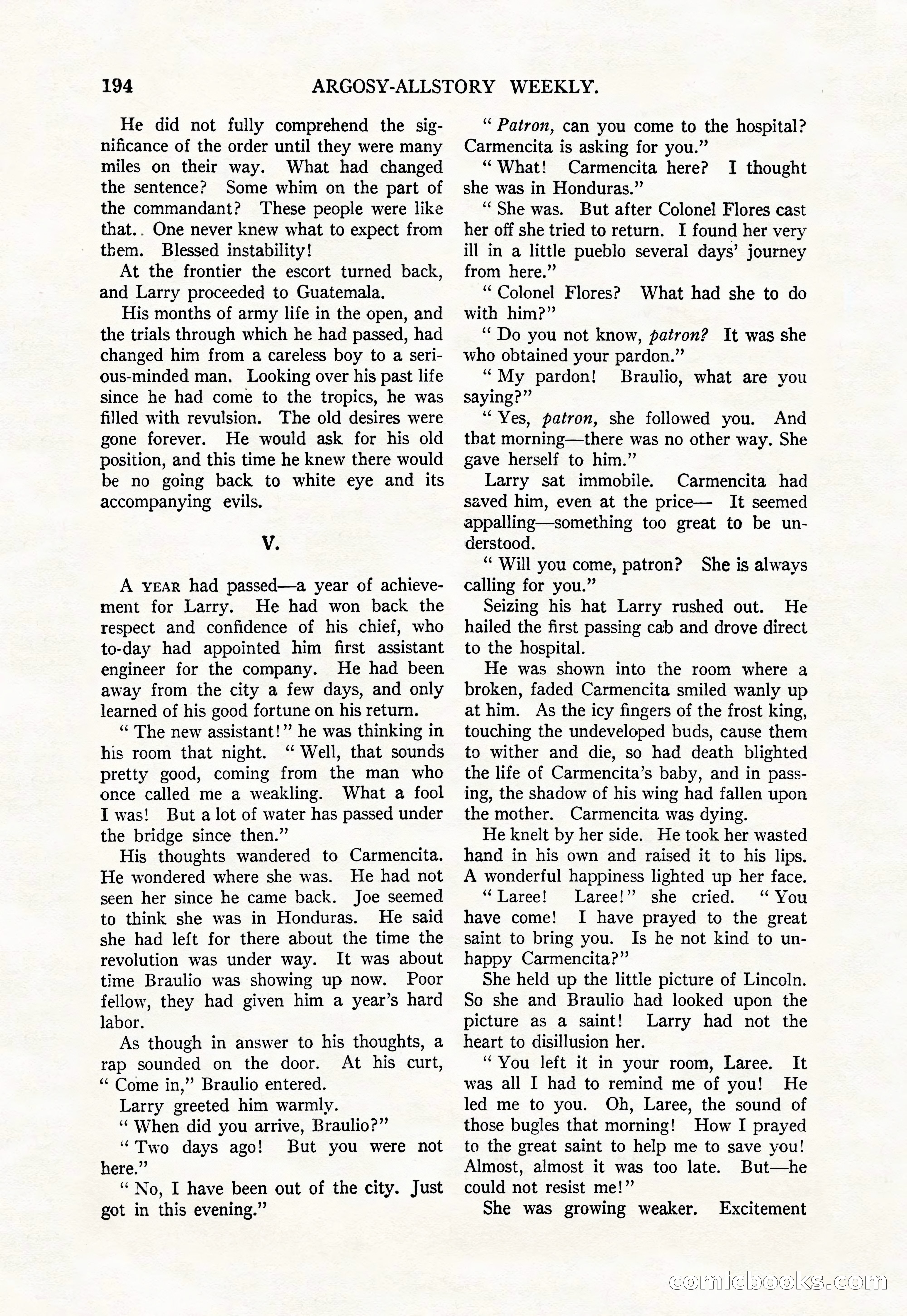 Argosy All-Story Weekly, August 9, 1924 — page 44 of 172