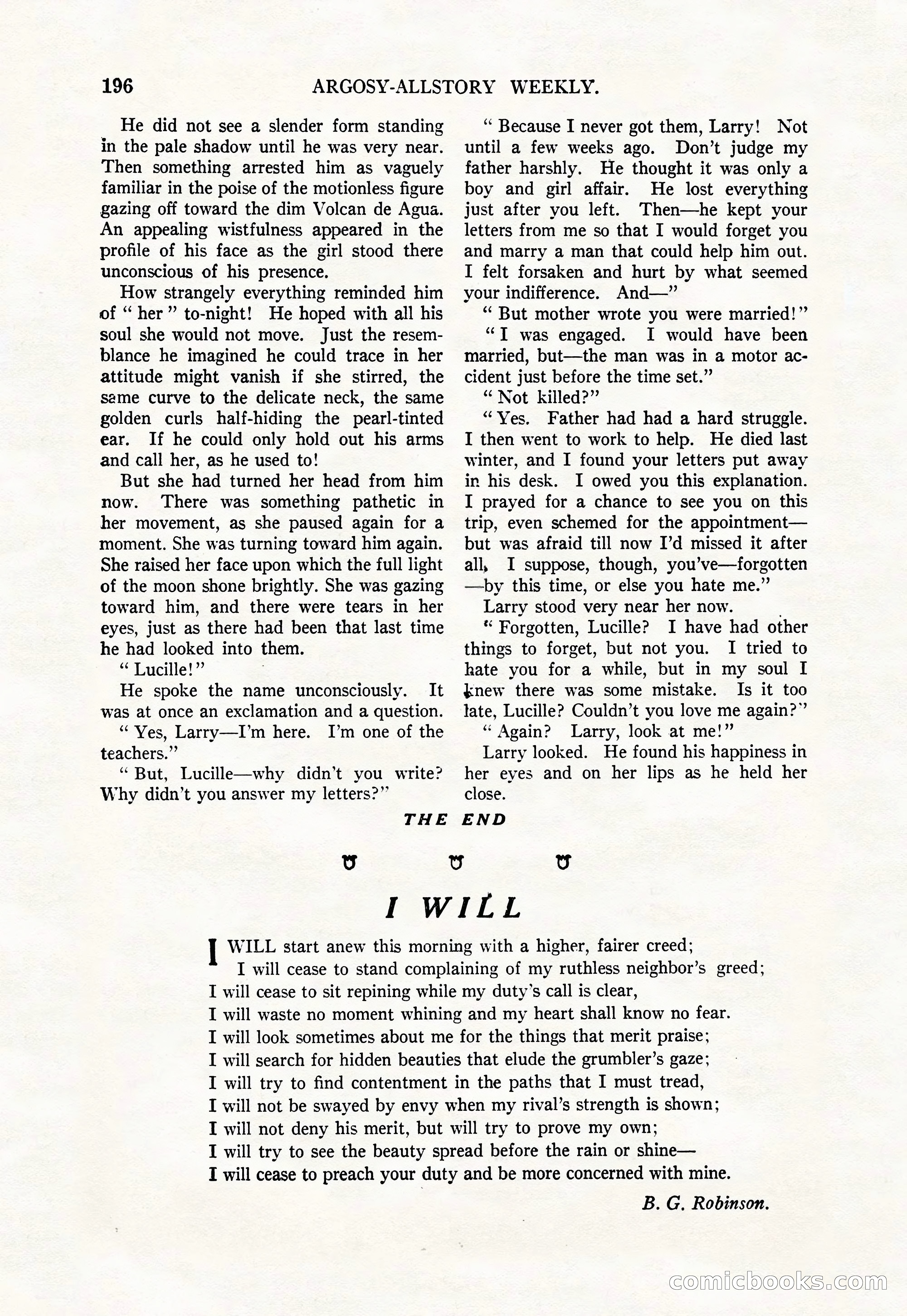 Argosy All-Story Weekly, August 9, 1924 — page 46 of 172