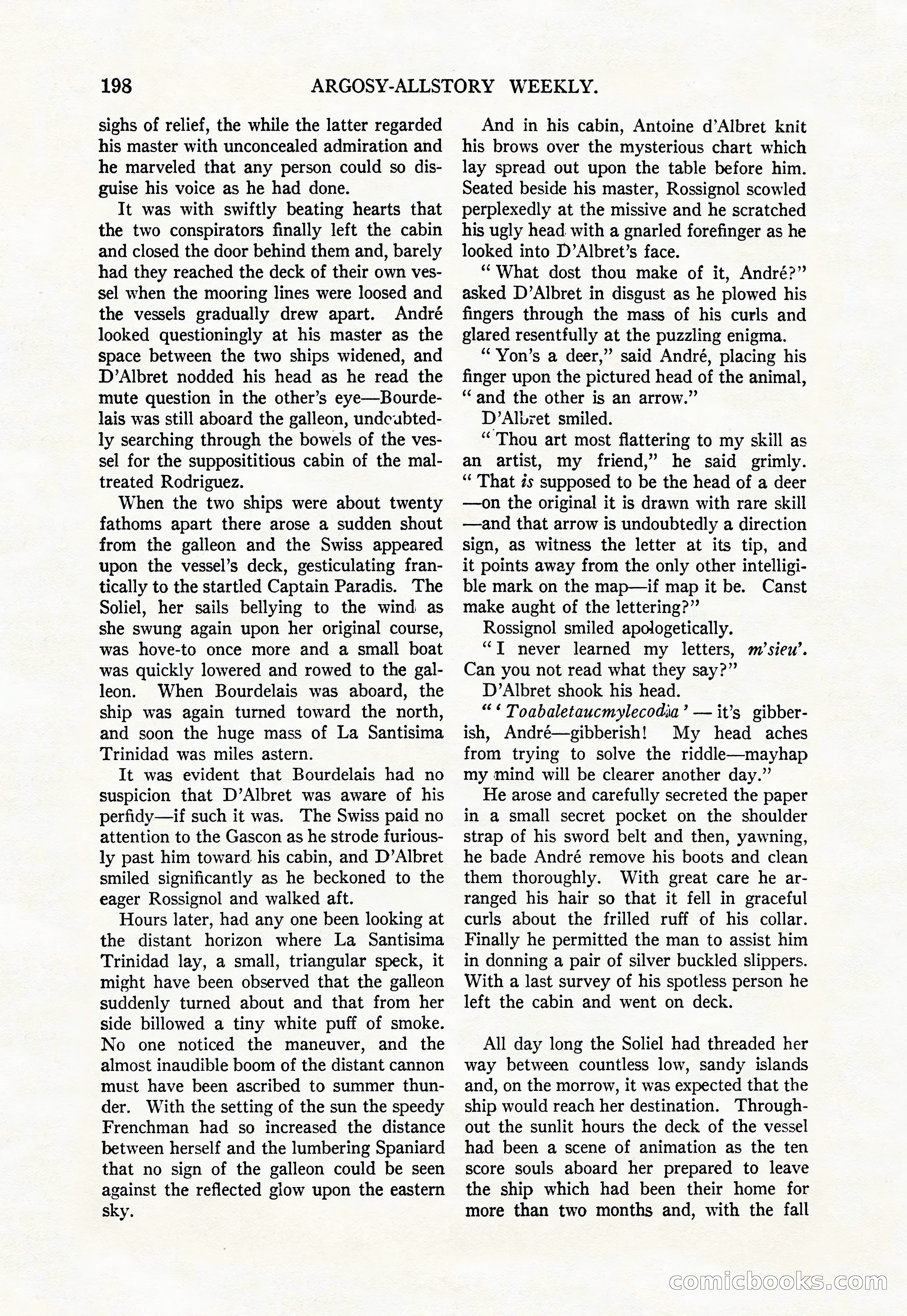 Argosy All-Story Weekly, August 9, 1924 — page 48 of 172