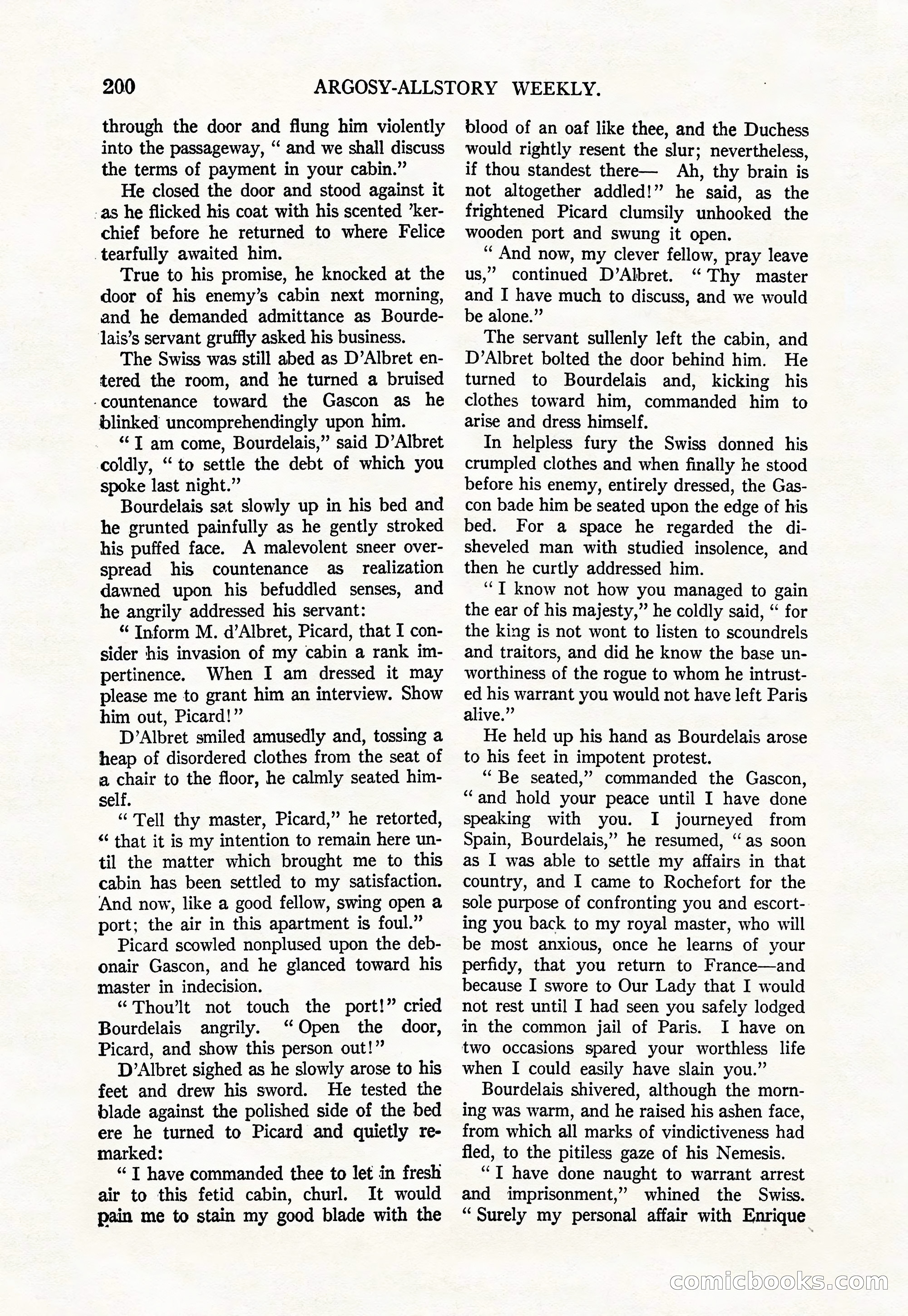 Argosy All-Story Weekly, August 9, 1924 — page 50 of 172