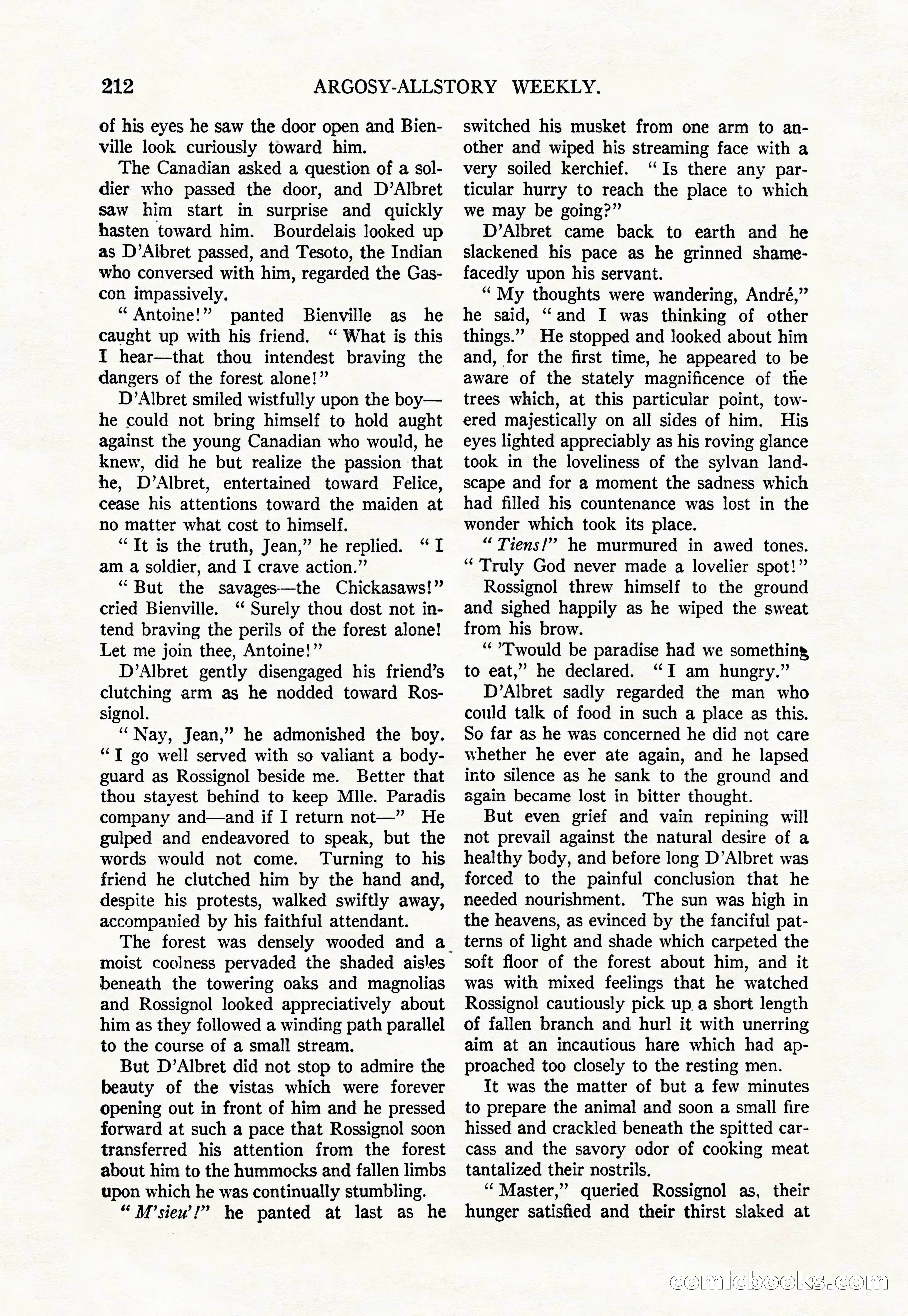 Argosy All-Story Weekly, August 9, 1924 — page 62 of 172