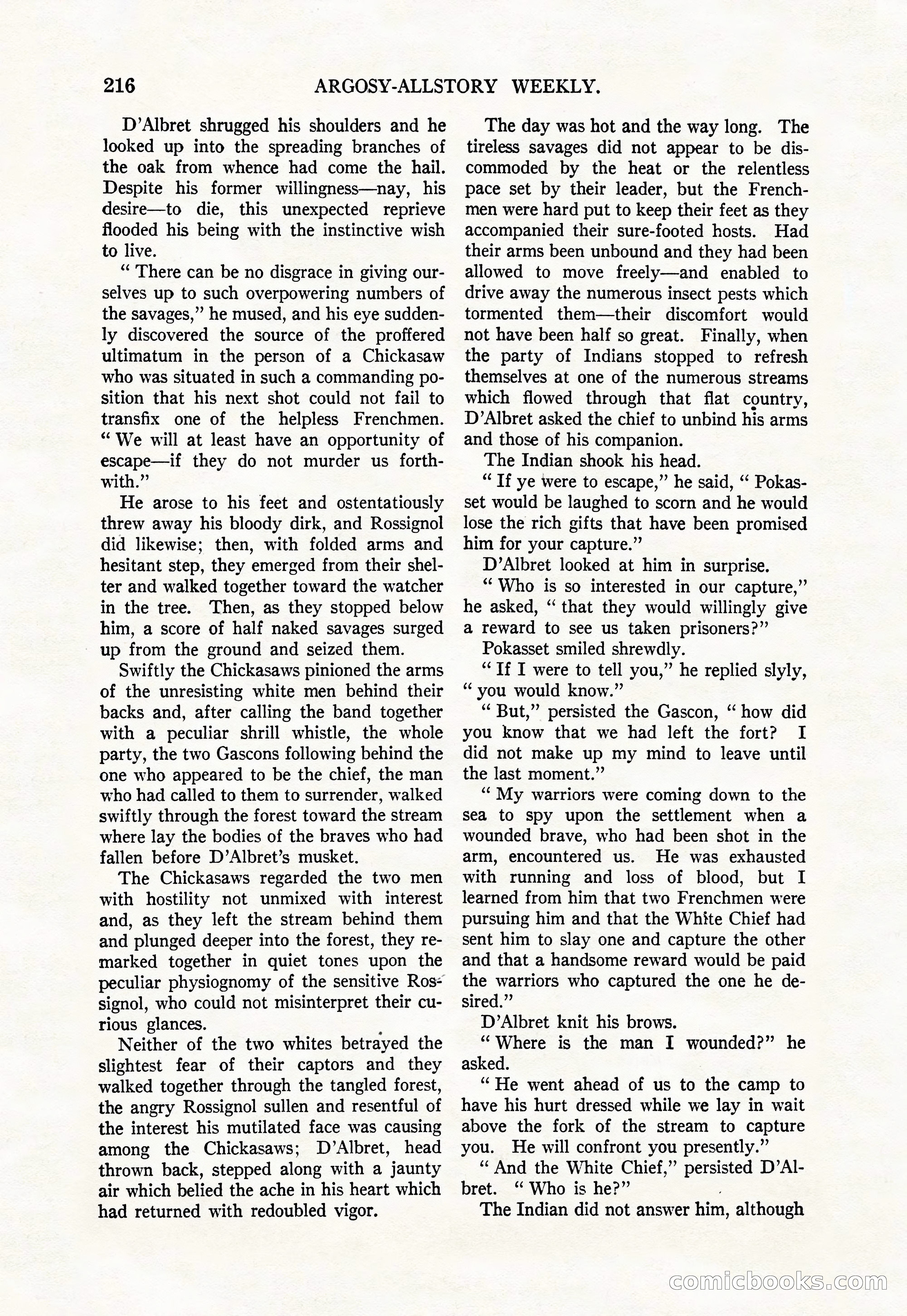 Argosy All-Story Weekly, August 9, 1924 — page 66 of 172