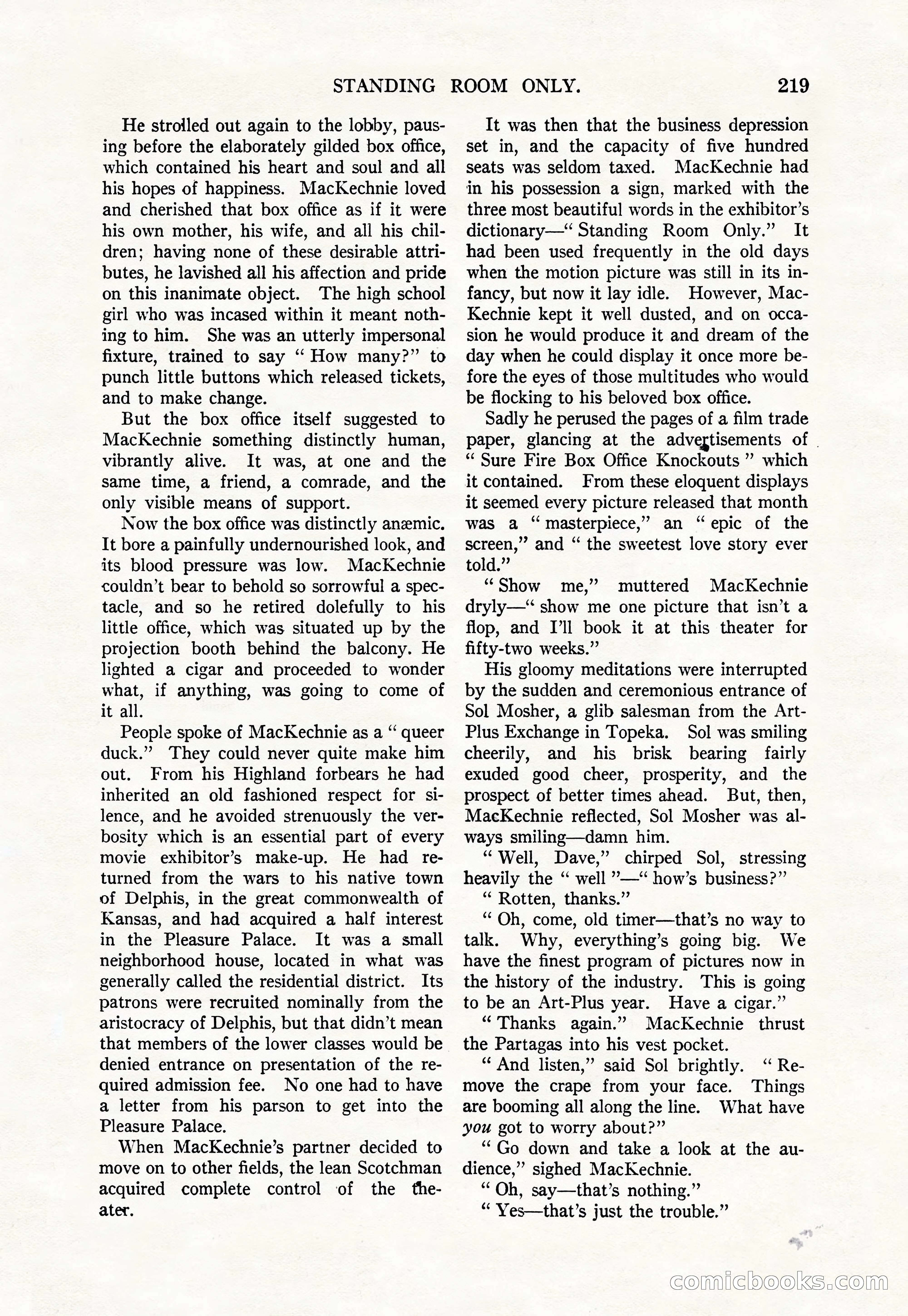 Argosy All-Story Weekly, August 9, 1924 — page 69 of 172
