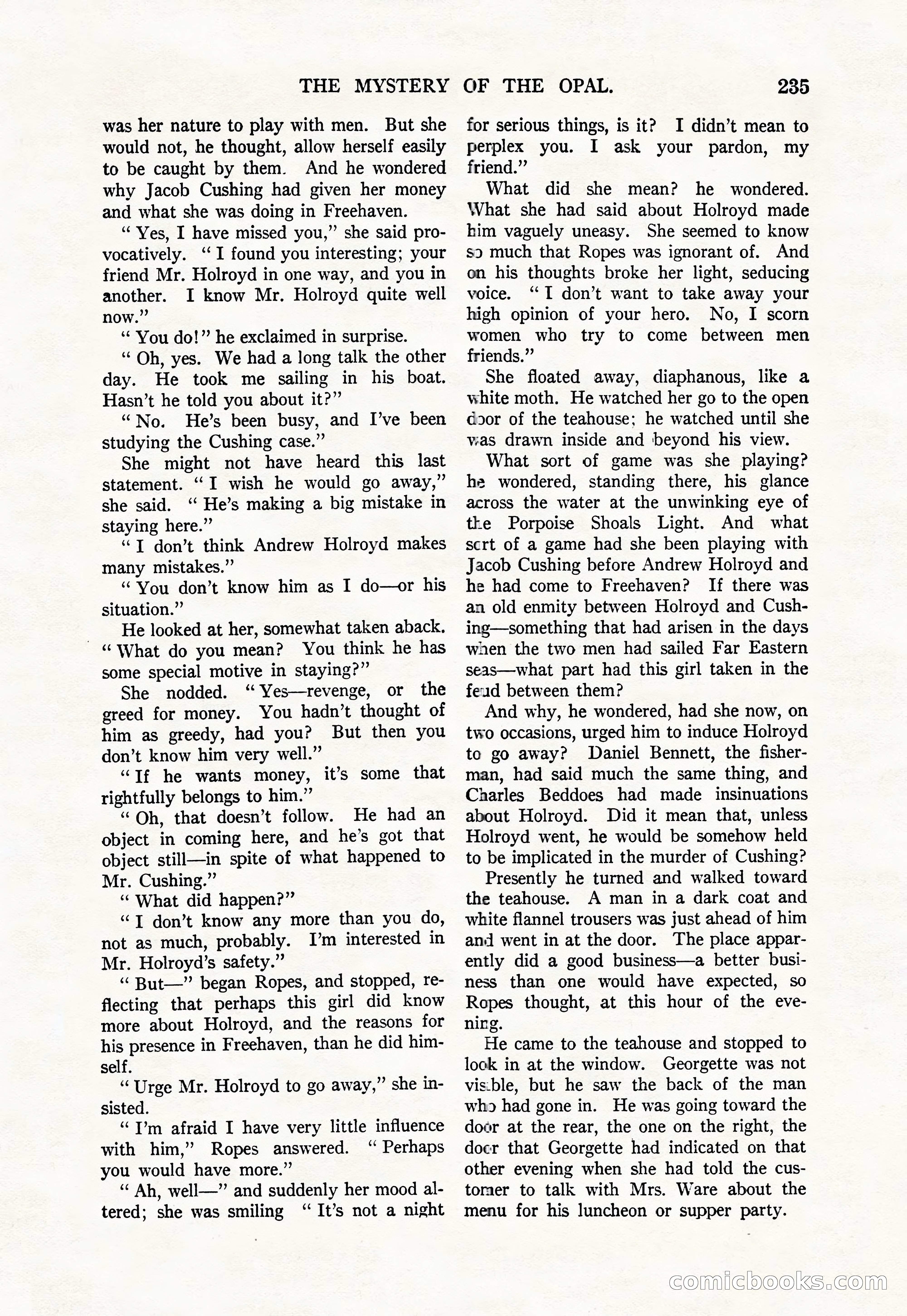 Argosy All-Story Weekly, August 9, 1924 — page 85 of 172