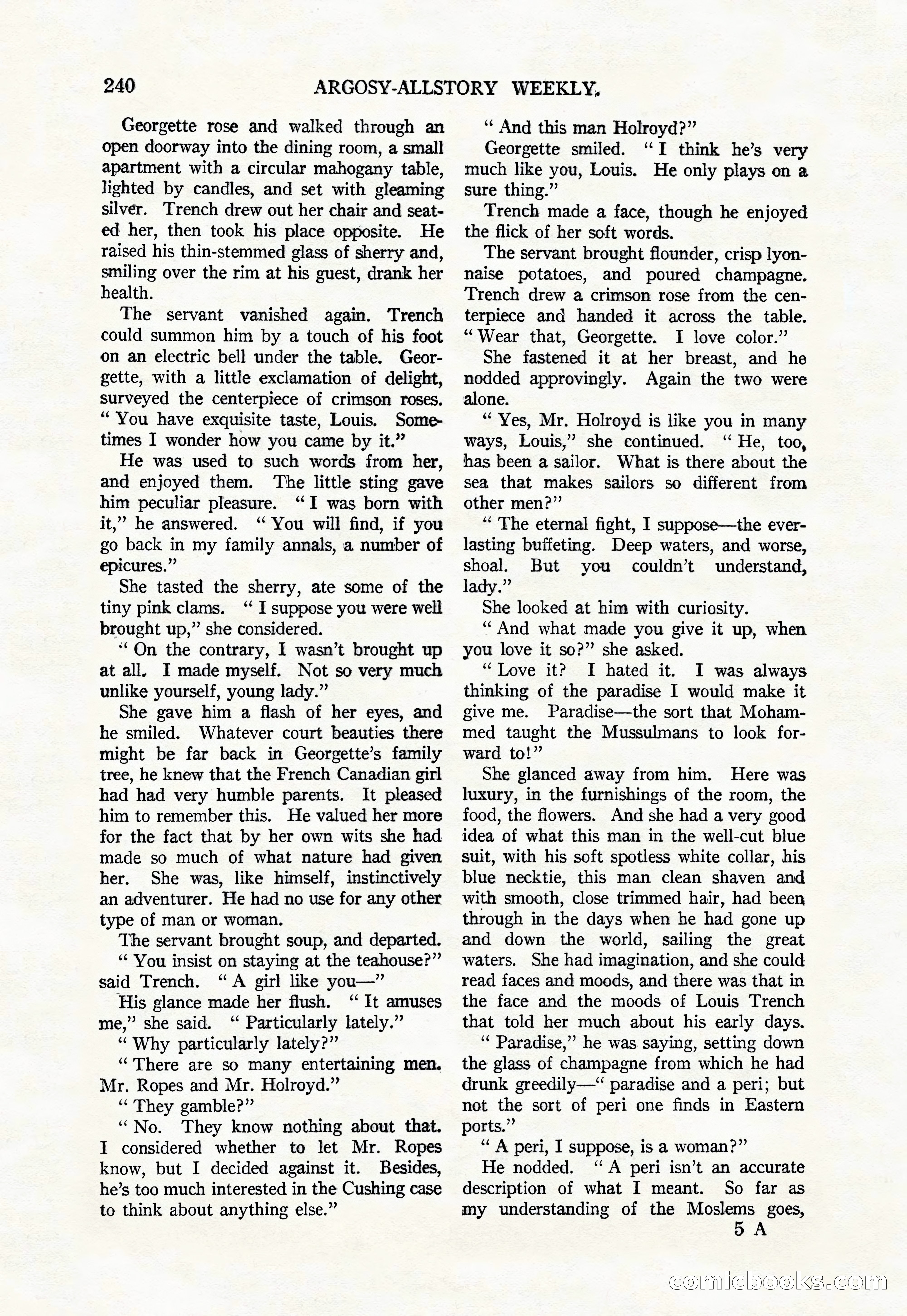 Argosy All-Story Weekly, August 9, 1924 — page 90 of 172