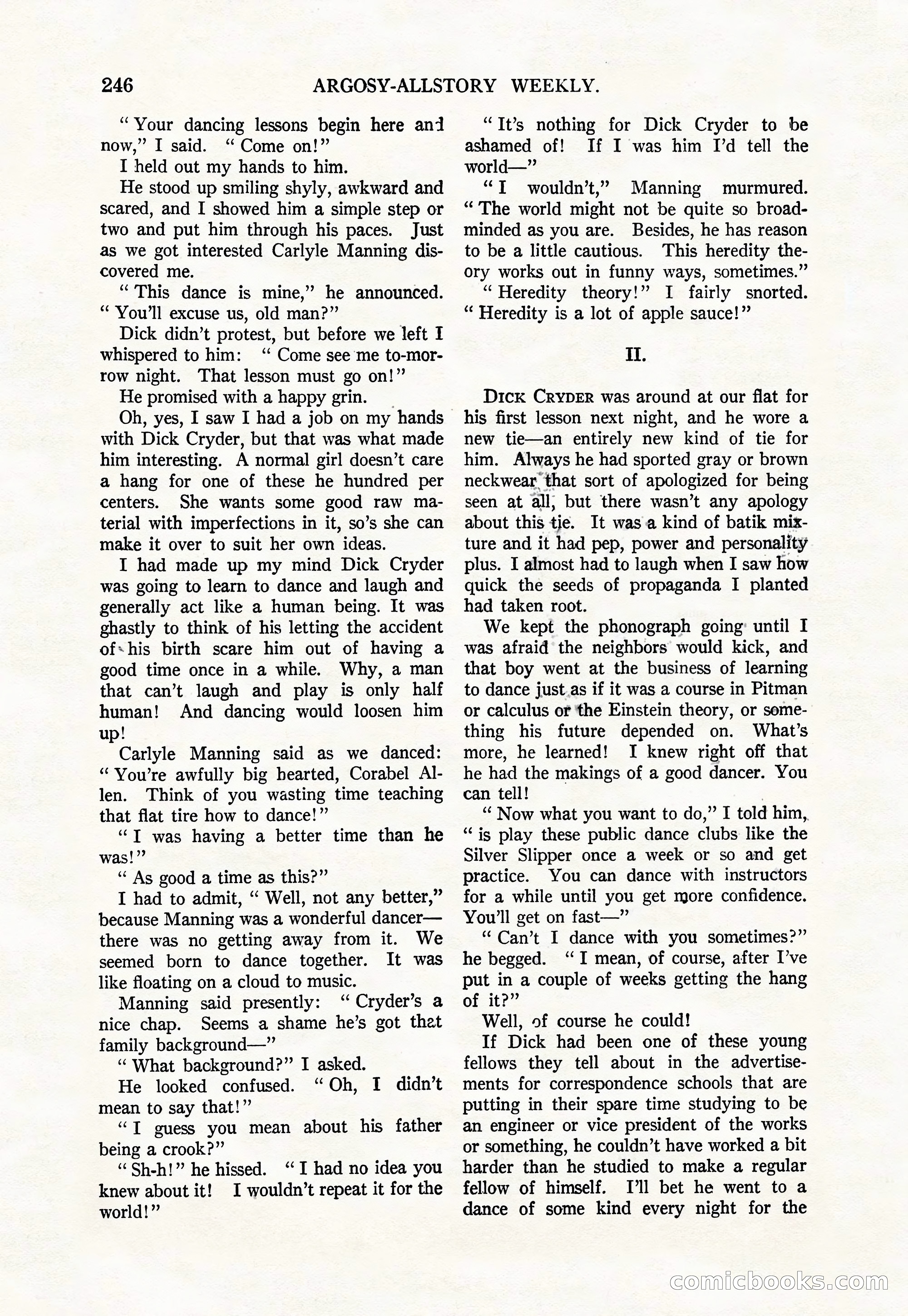 Argosy All-Story Weekly, August 9, 1924 — page 96 of 172