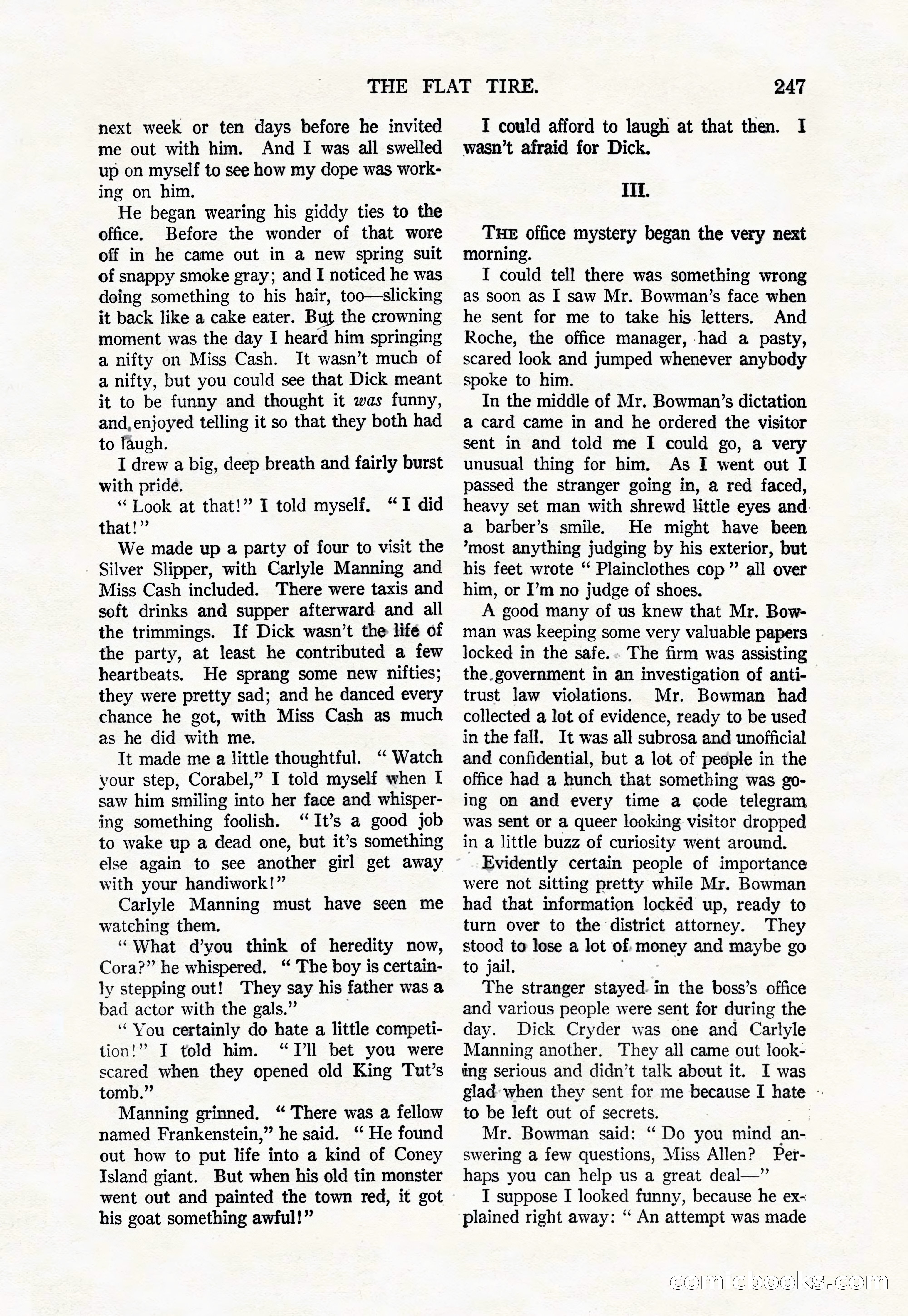 Argosy All-Story Weekly, August 9, 1924 — page 97 of 172