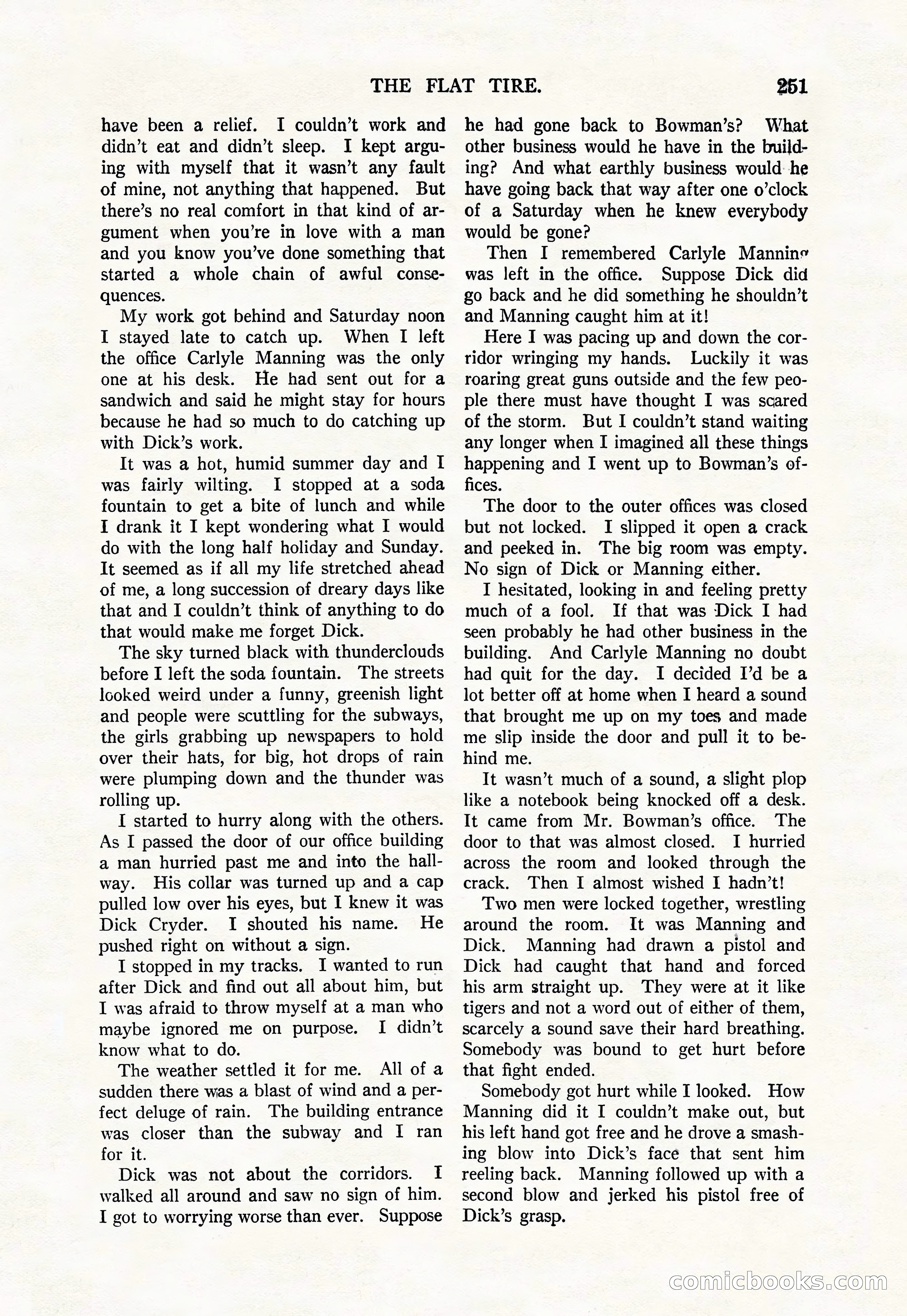 Argosy All-Story Weekly, August 9, 1924 — page 101 of 172