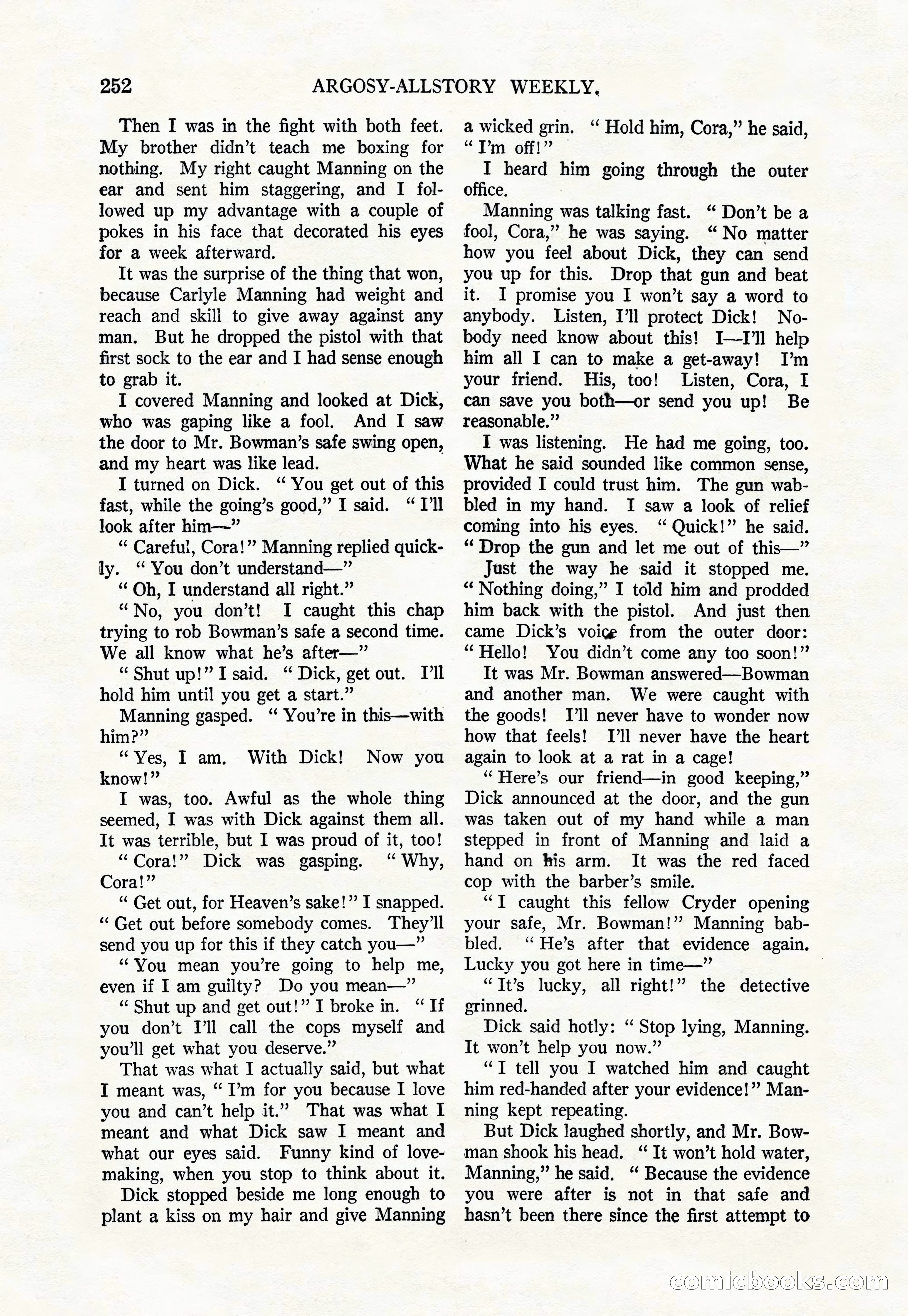 Argosy All-Story Weekly, August 9, 1924 — page 102 of 172