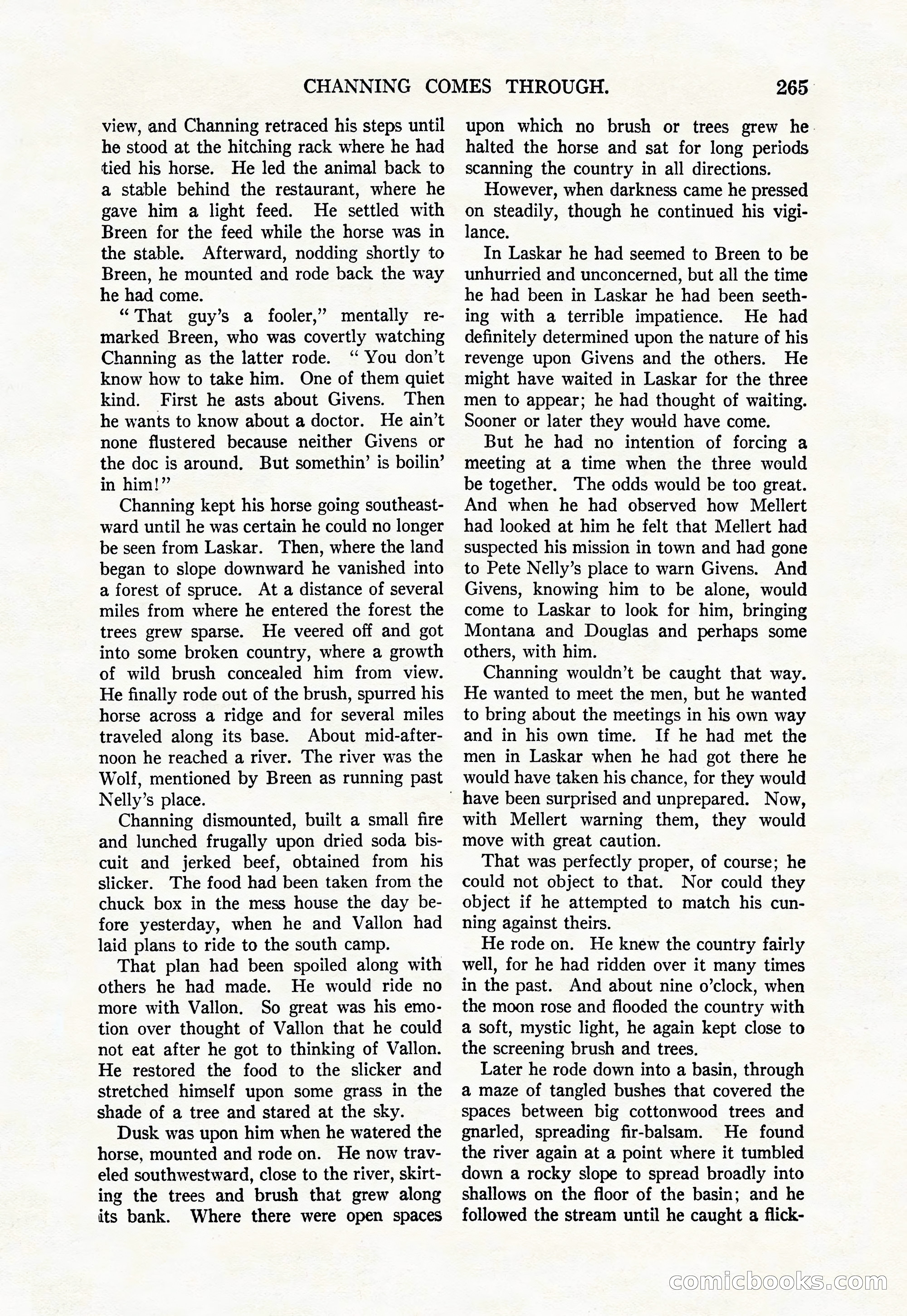 Argosy All-Story Weekly, August 9, 1924 — page 115 of 172