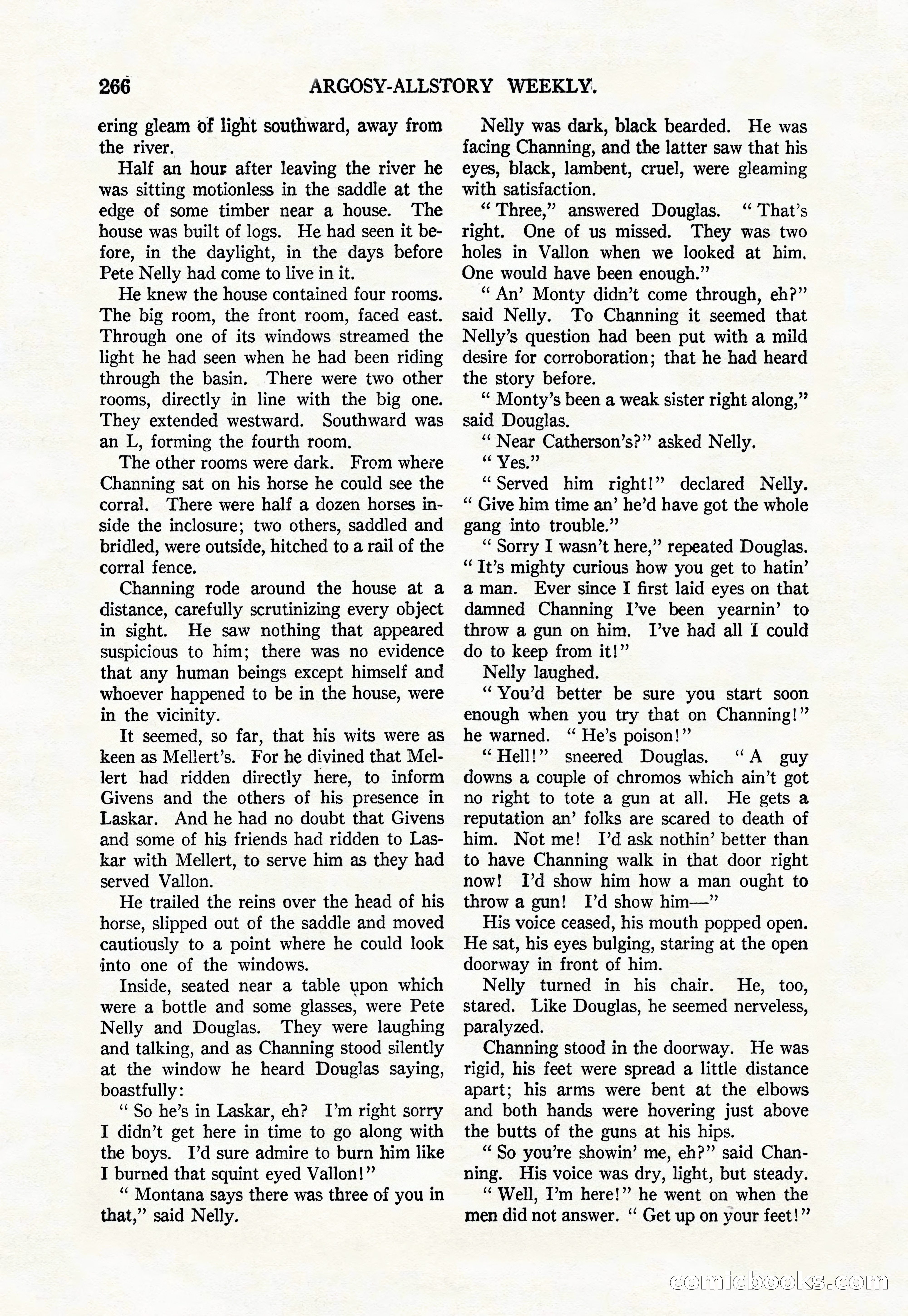 Argosy All-Story Weekly, August 9, 1924 — page 116 of 172