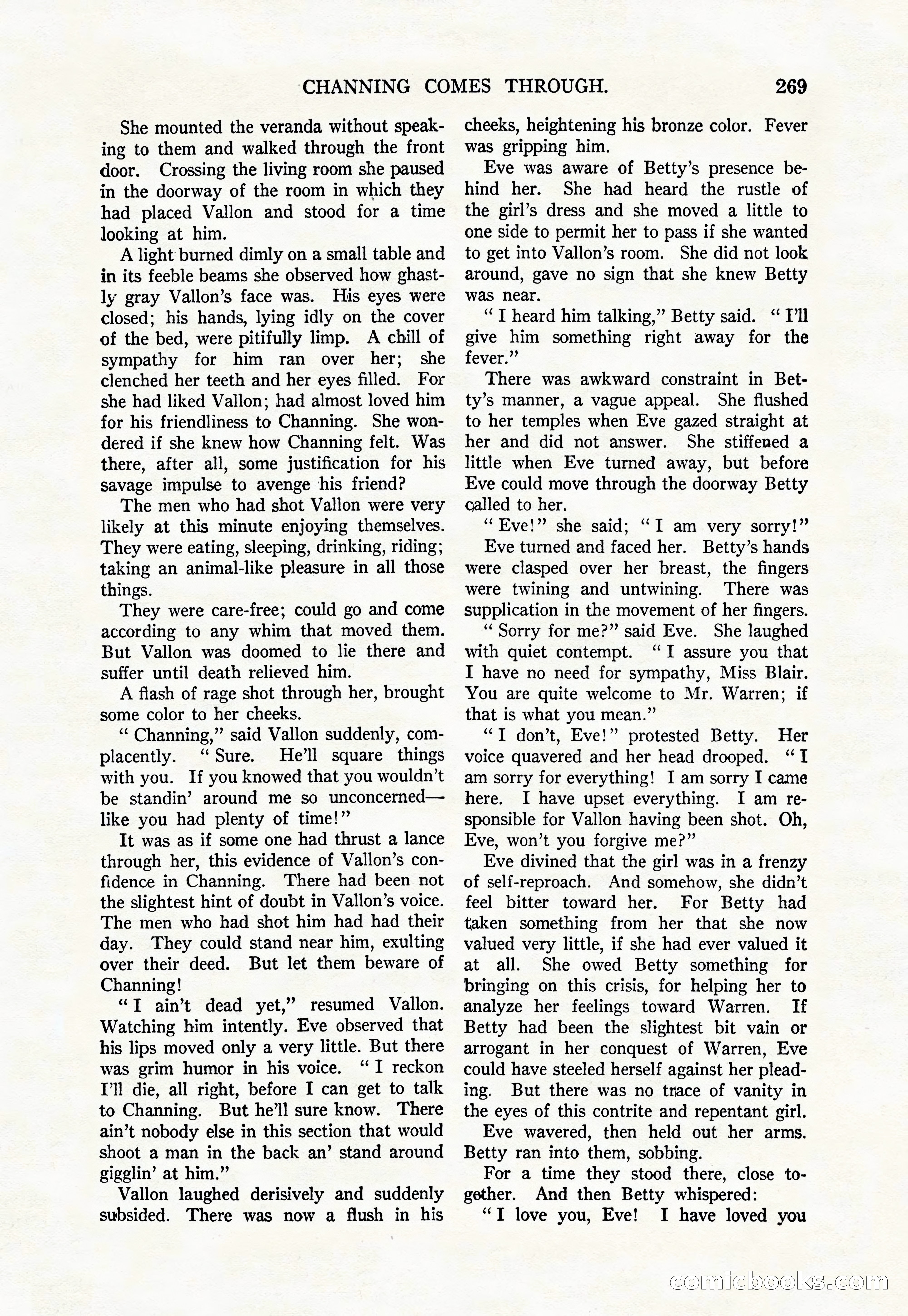 Argosy All-Story Weekly, August 9, 1924 — page 119 of 172