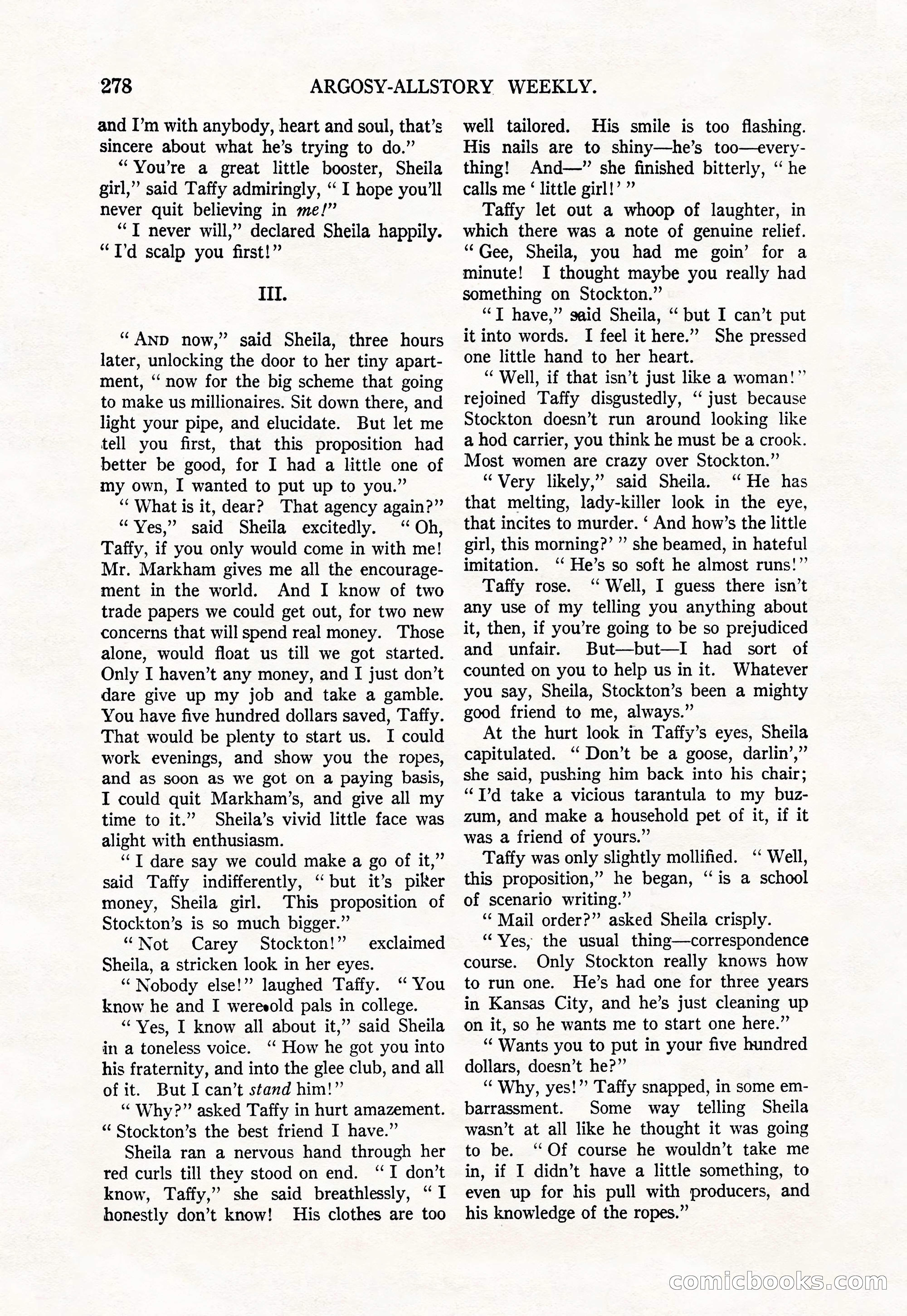 Argosy All-Story Weekly, August 9, 1924 — page 128 of 172