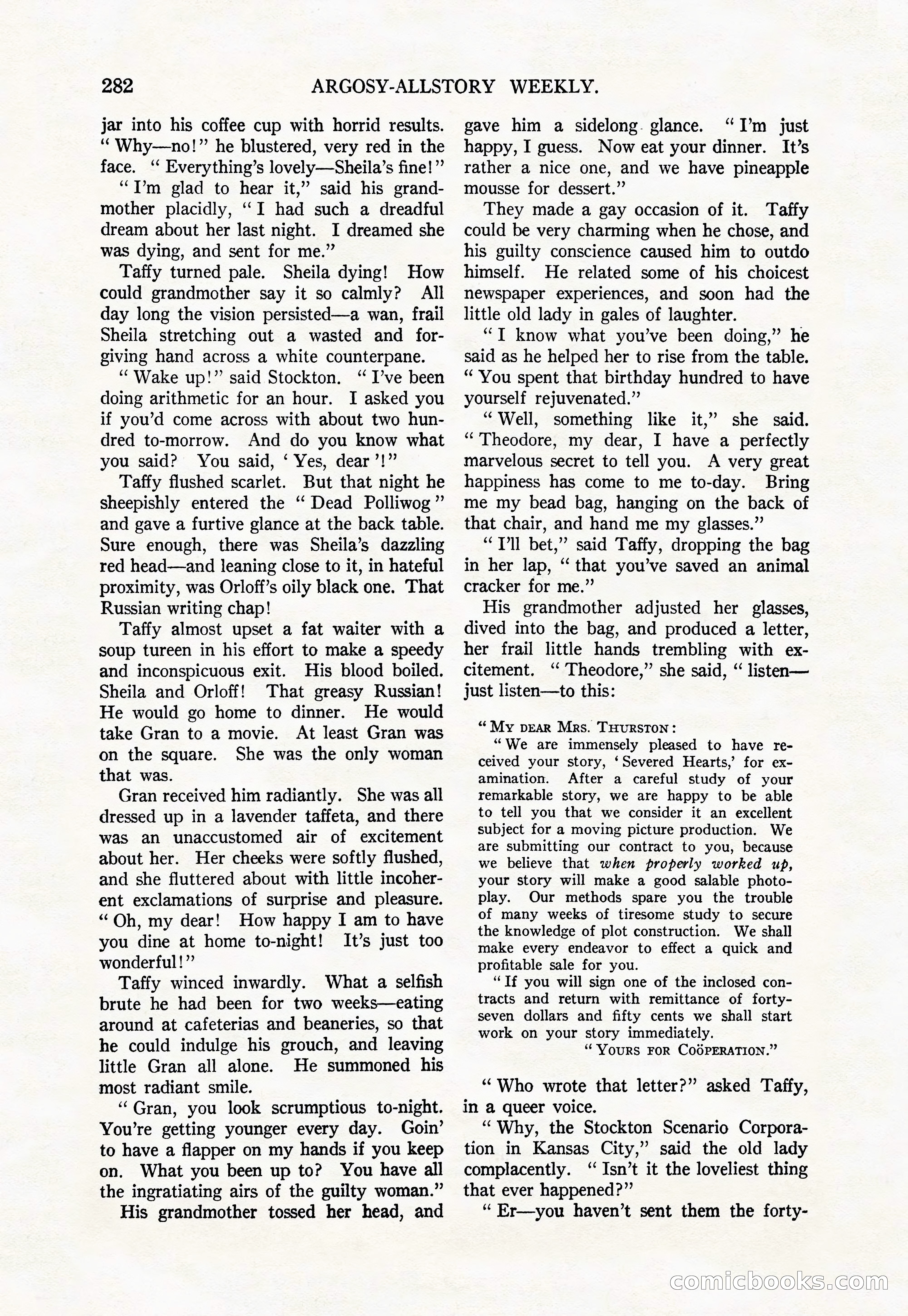 Argosy All-Story Weekly, August 9, 1924 — page 132 of 172
