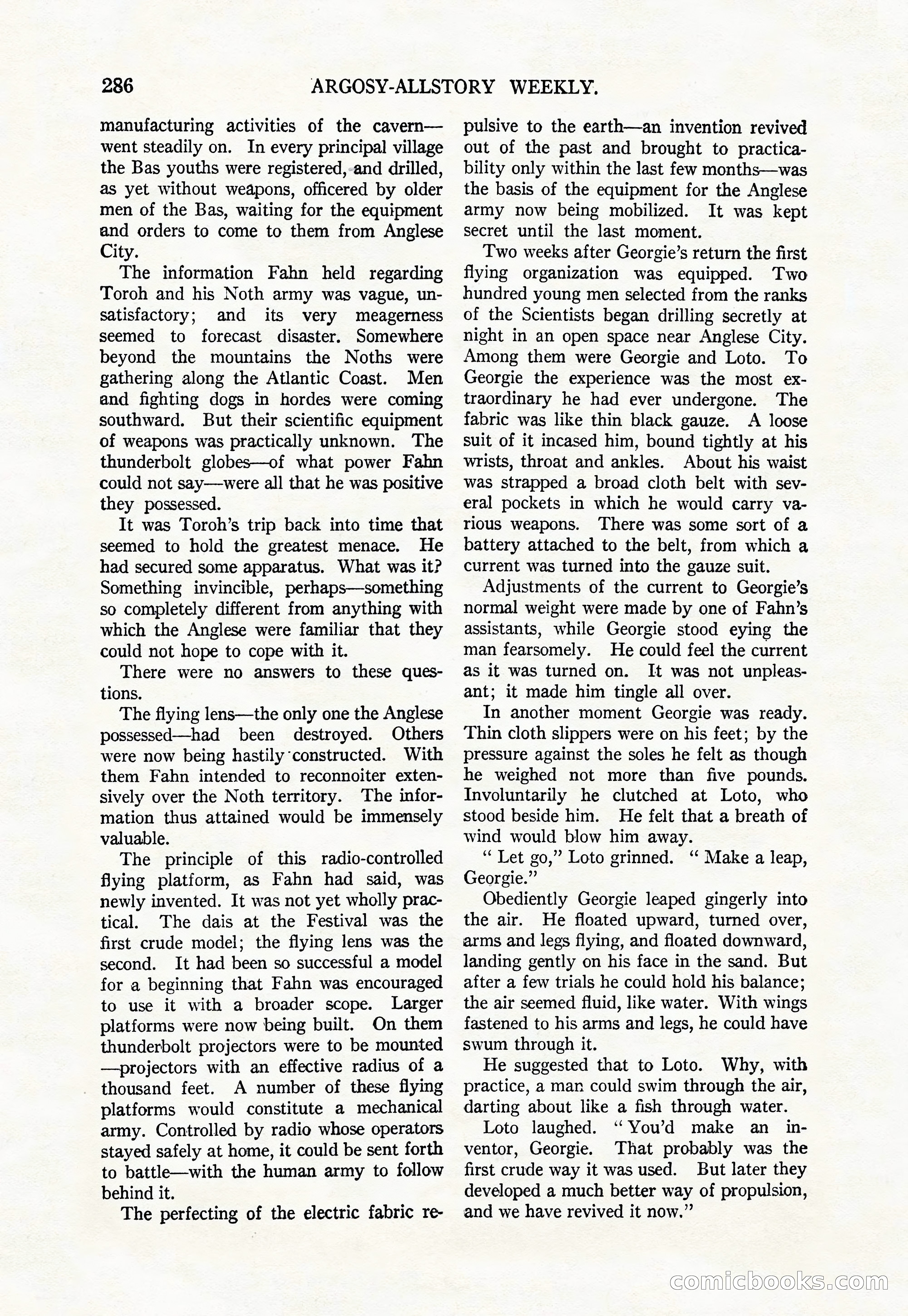 Argosy All-Story Weekly, August 9, 1924 — page 136 of 172