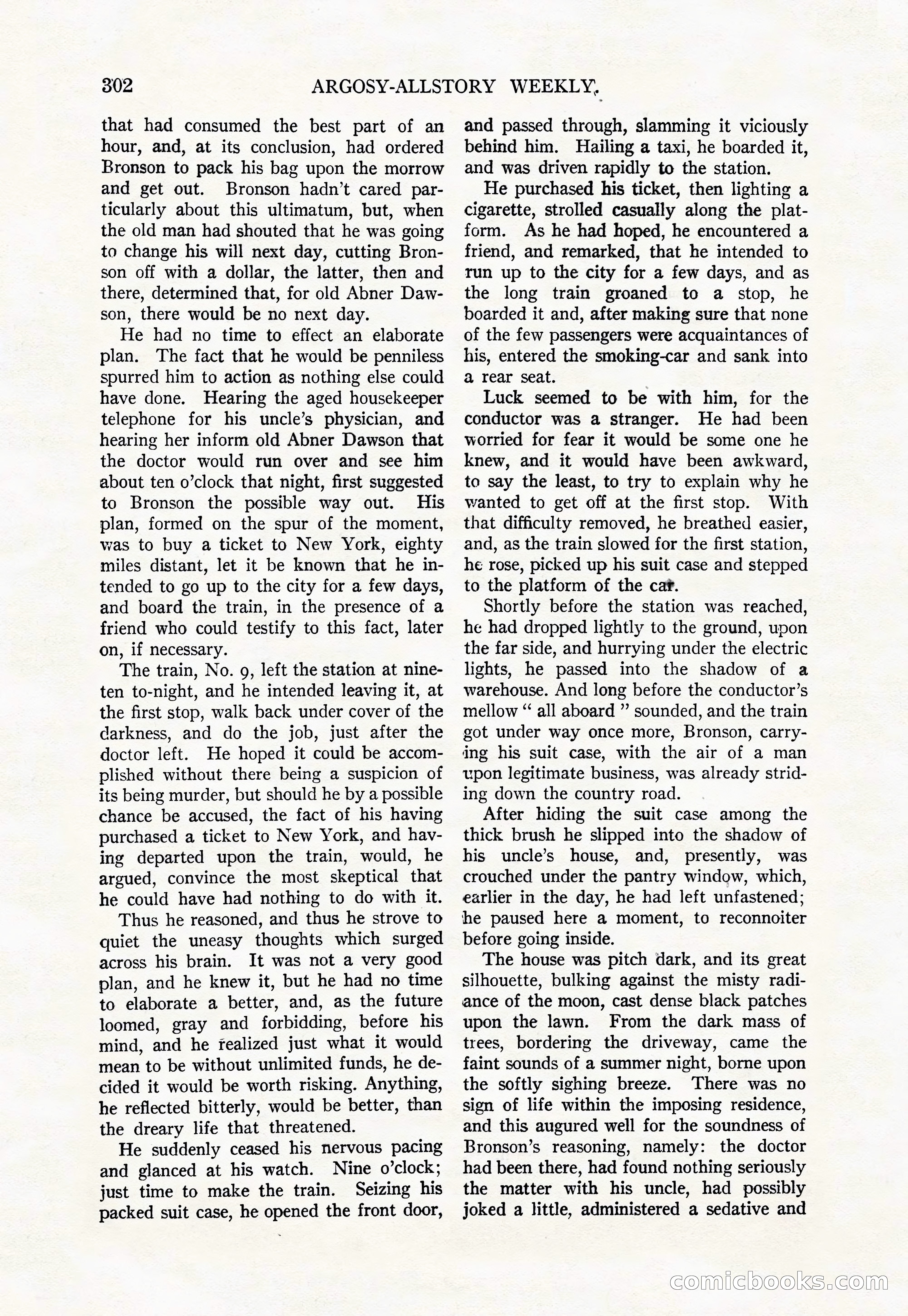Argosy All-Story Weekly, August 9, 1924 — page 152 of 172