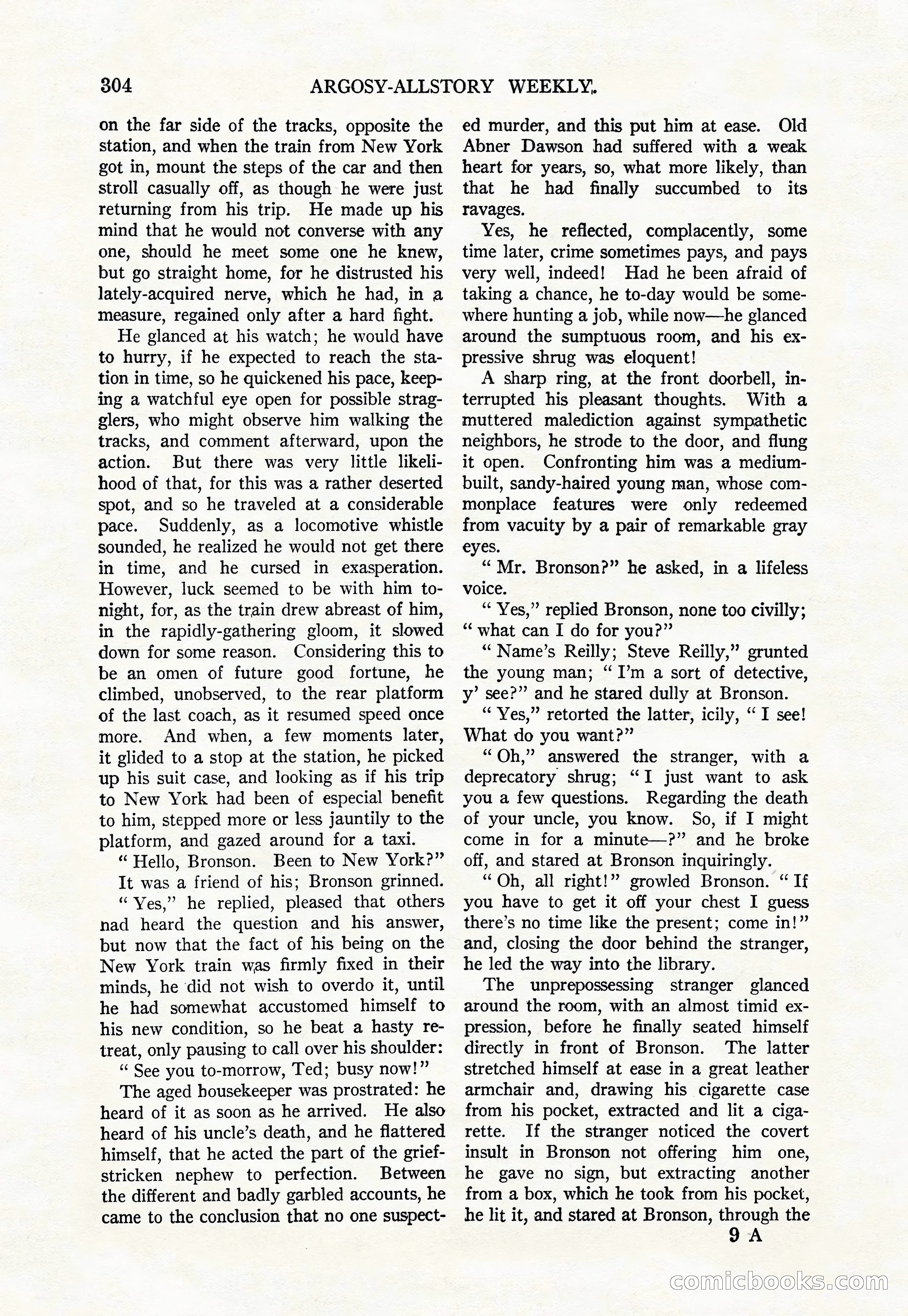 Argosy All-Story Weekly, August 9, 1924 — page 154 of 172