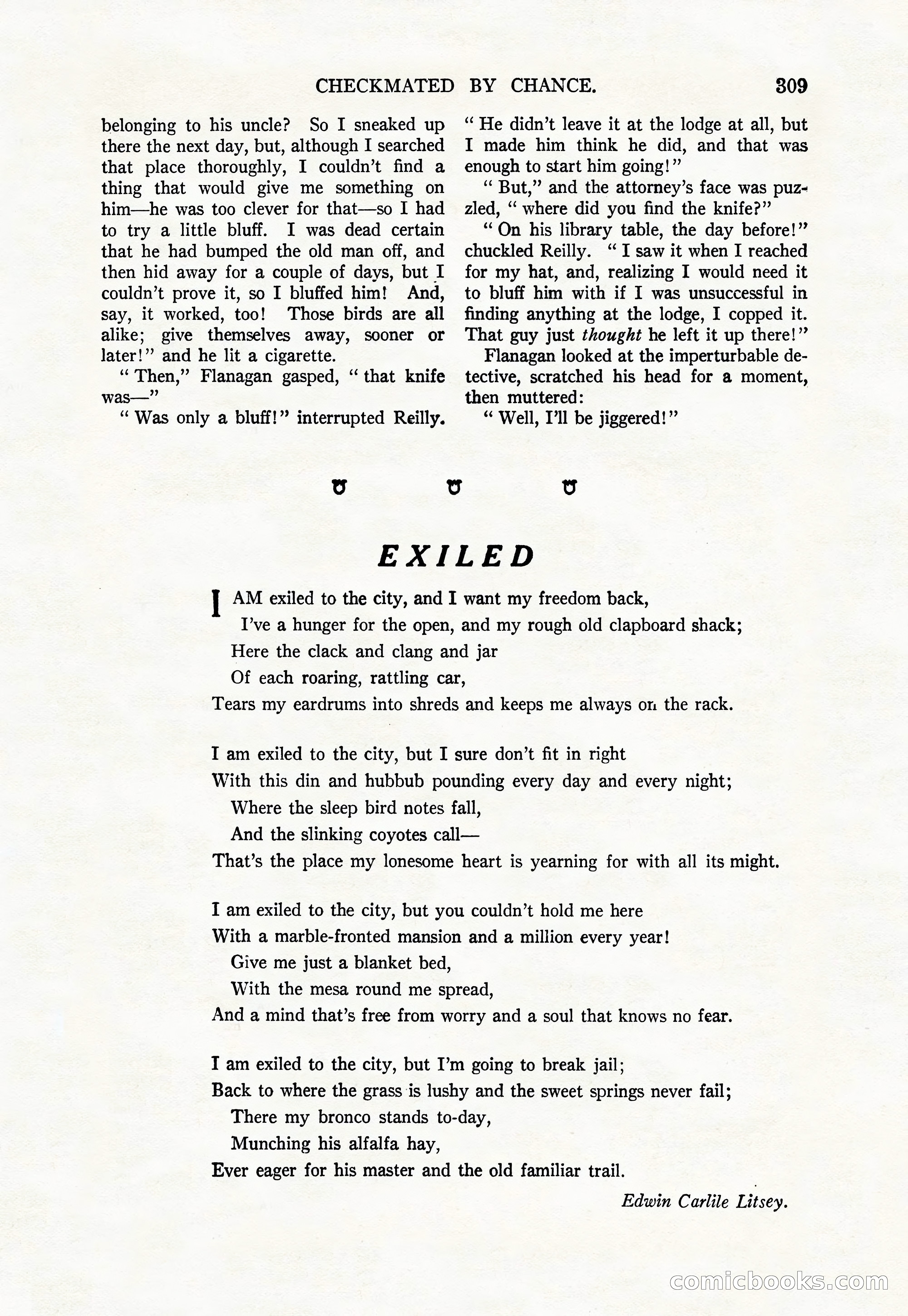Argosy All-Story Weekly, August 9, 1924 — page 159 of 172