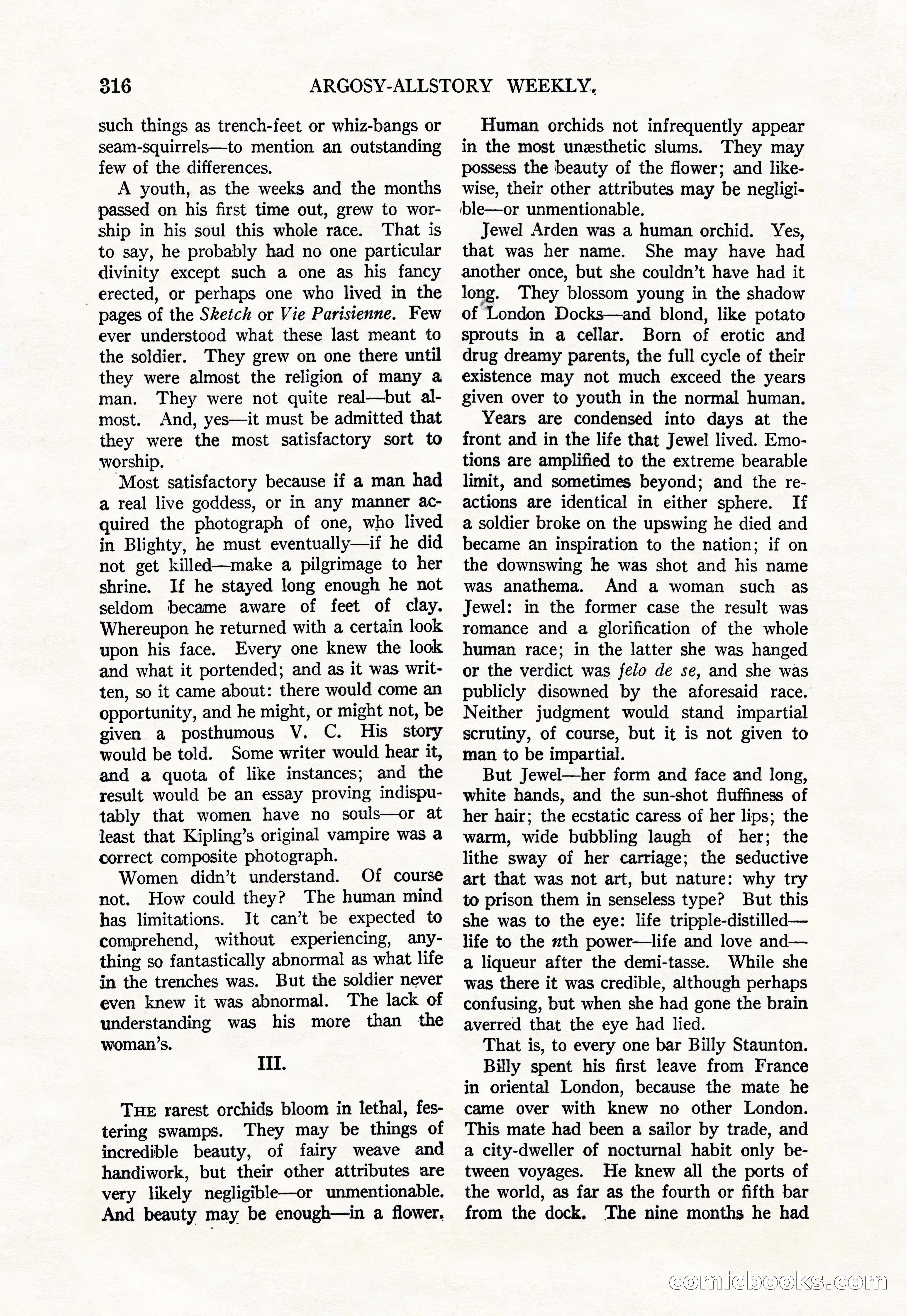 Argosy All-Story Weekly, August 9, 1924 — page 166 of 172