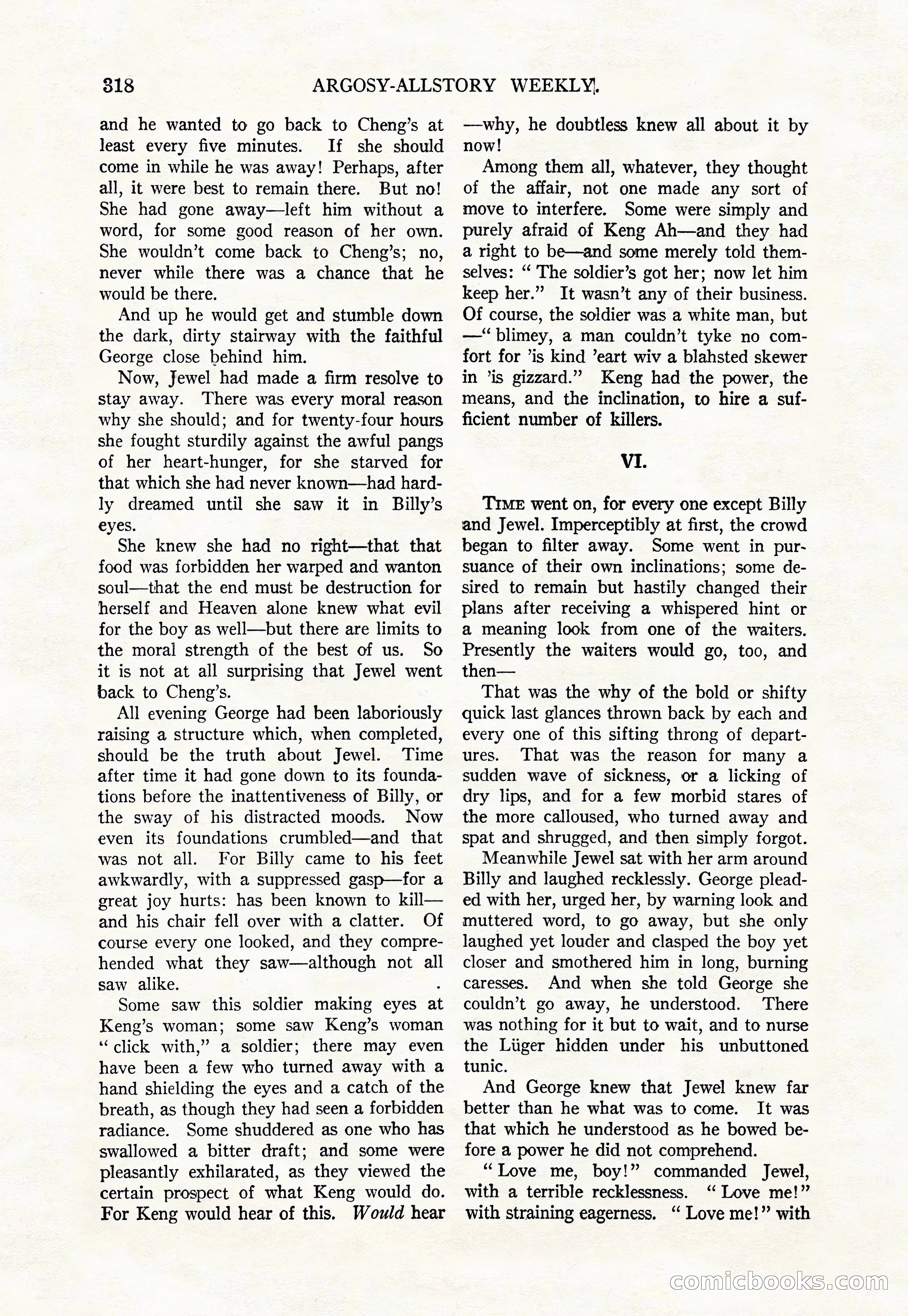 Argosy All-Story Weekly, August 9, 1924 — page 168 of 172